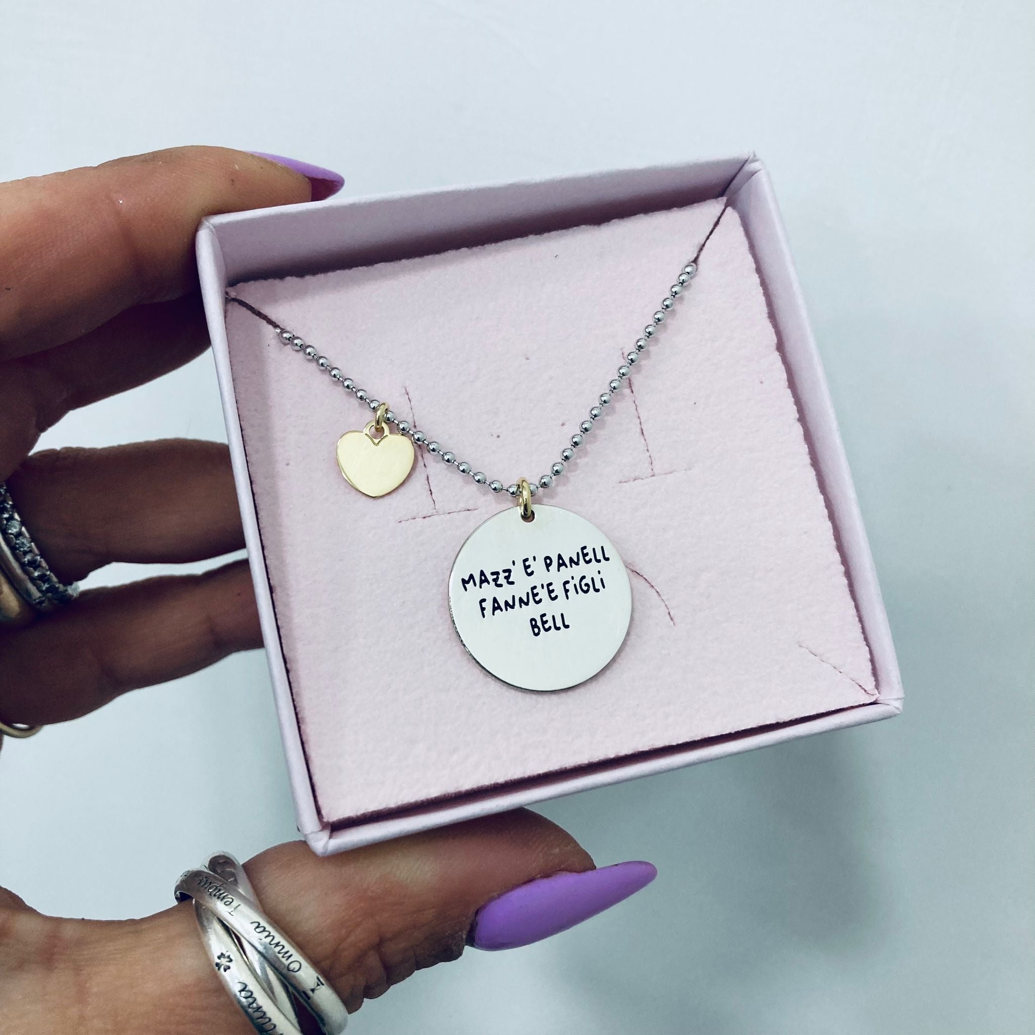 Collana Frase 'A MAMMA