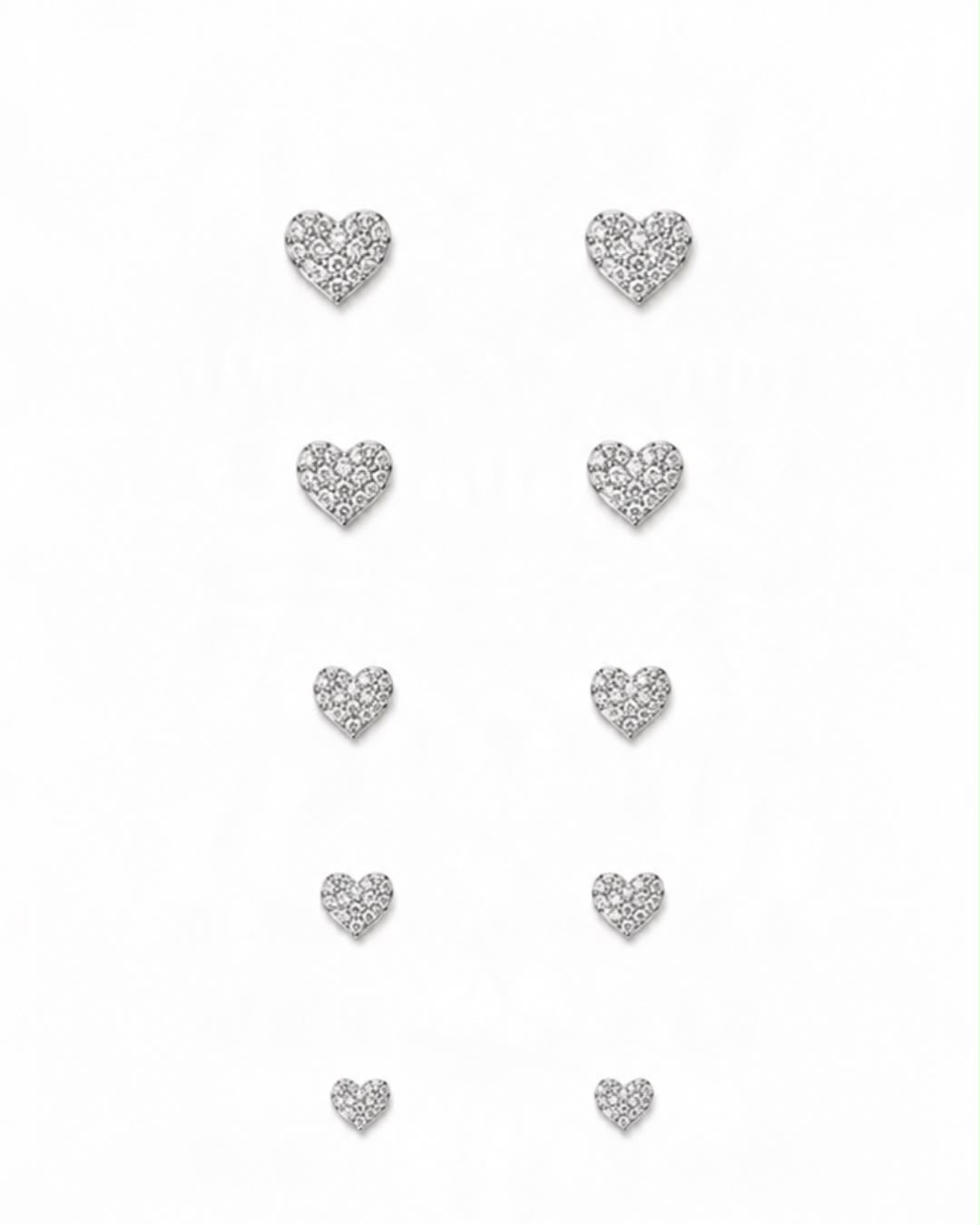 Orecchini CUORE PAVÈ