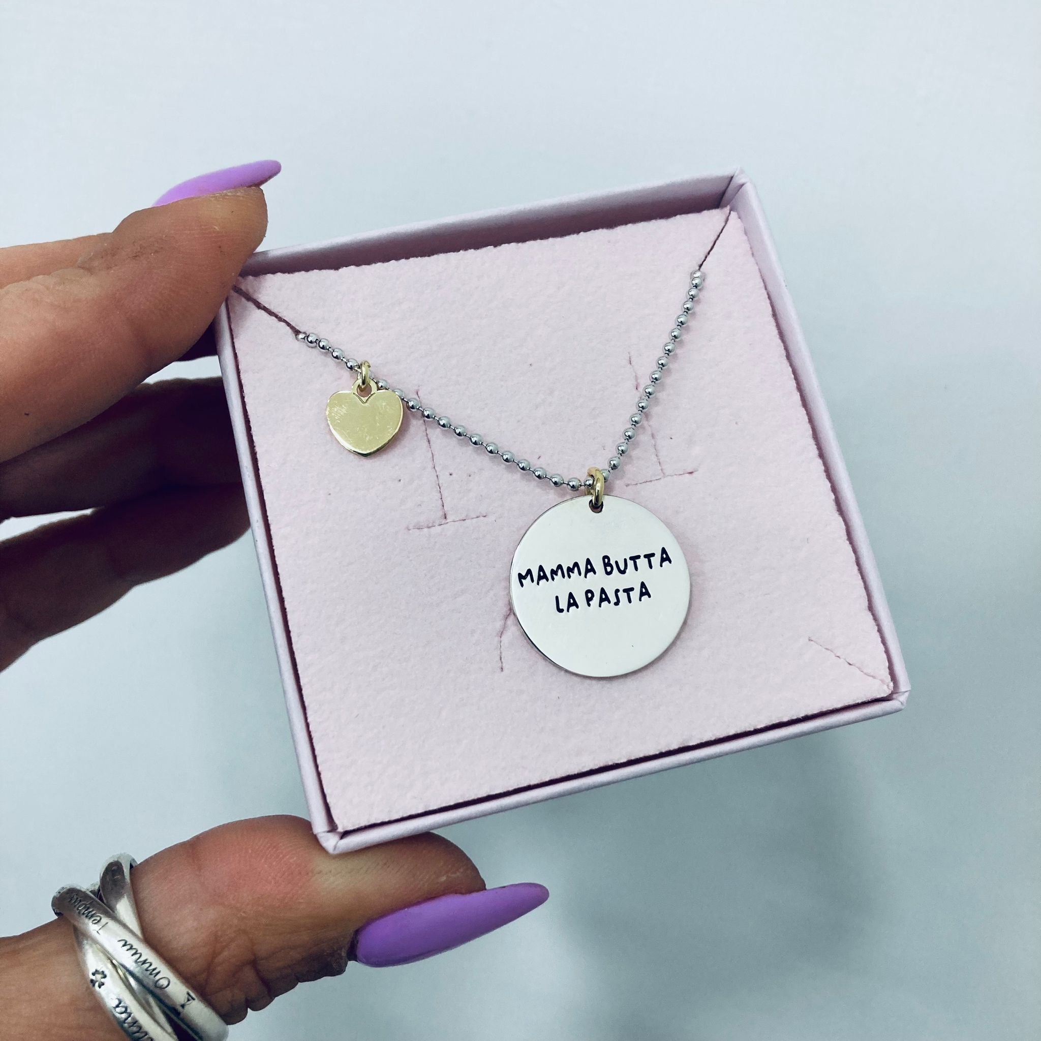 Collana Frase 'A MAMMA