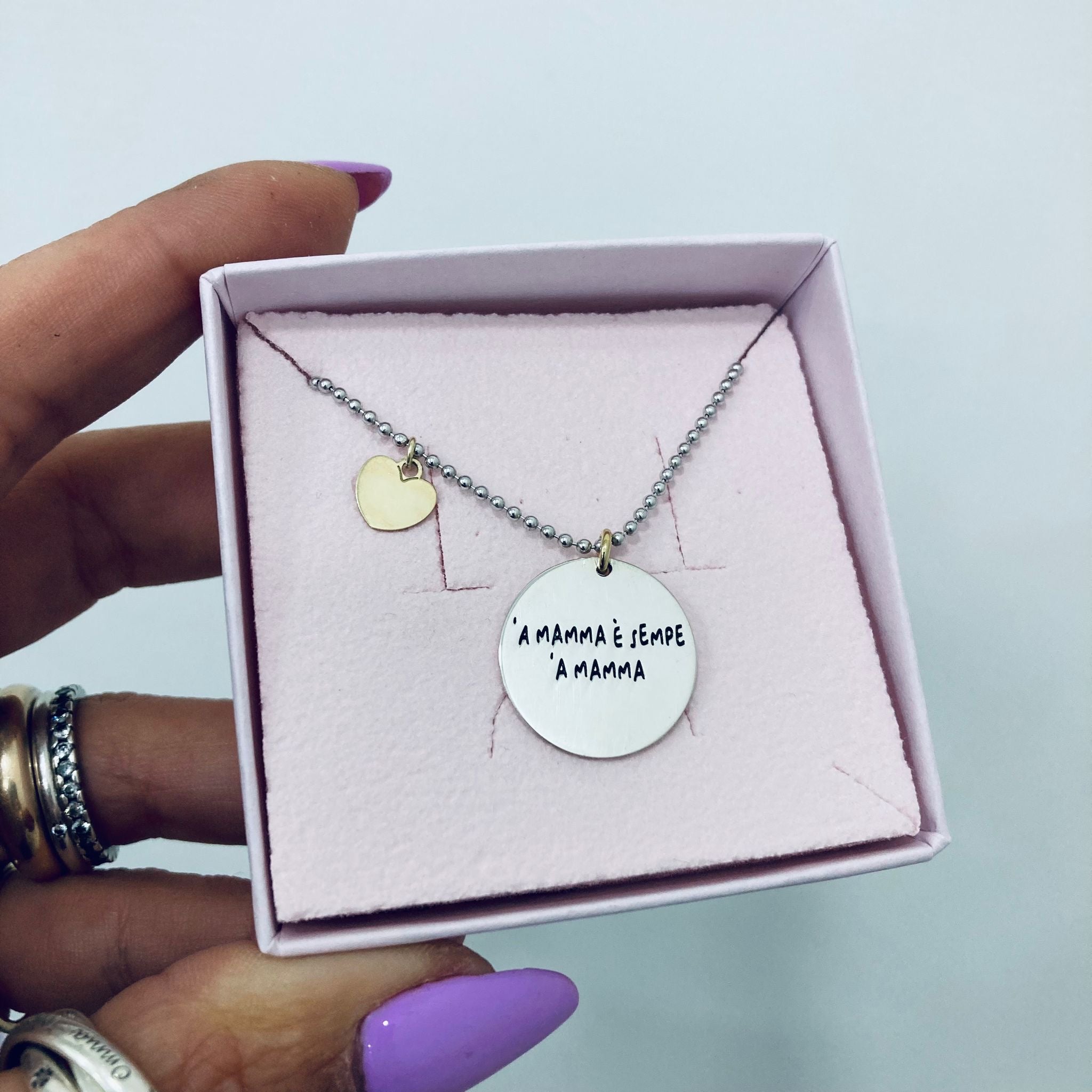 Collana Frase 'A MAMMA