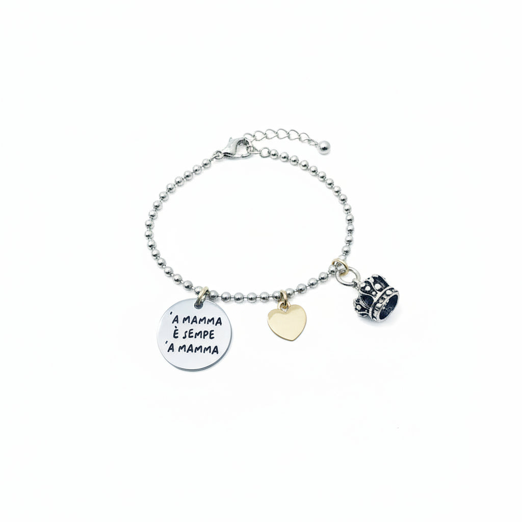 Bracciale Frase 'A MAMMA