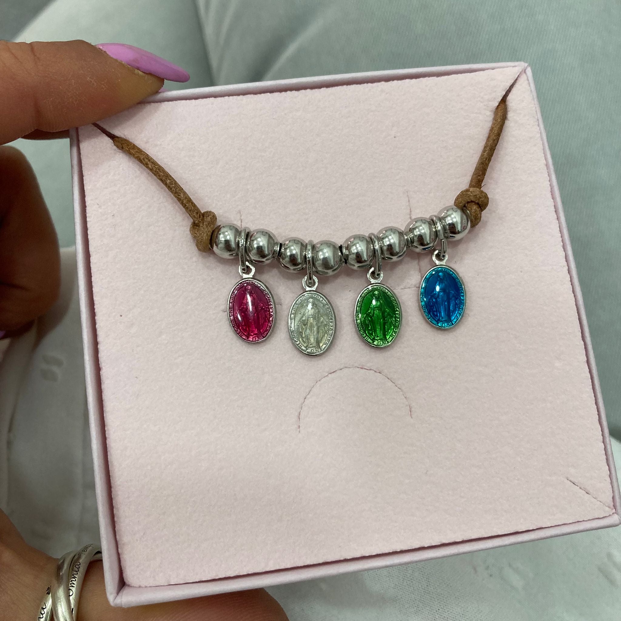 Collana MADONNINE COLORATE