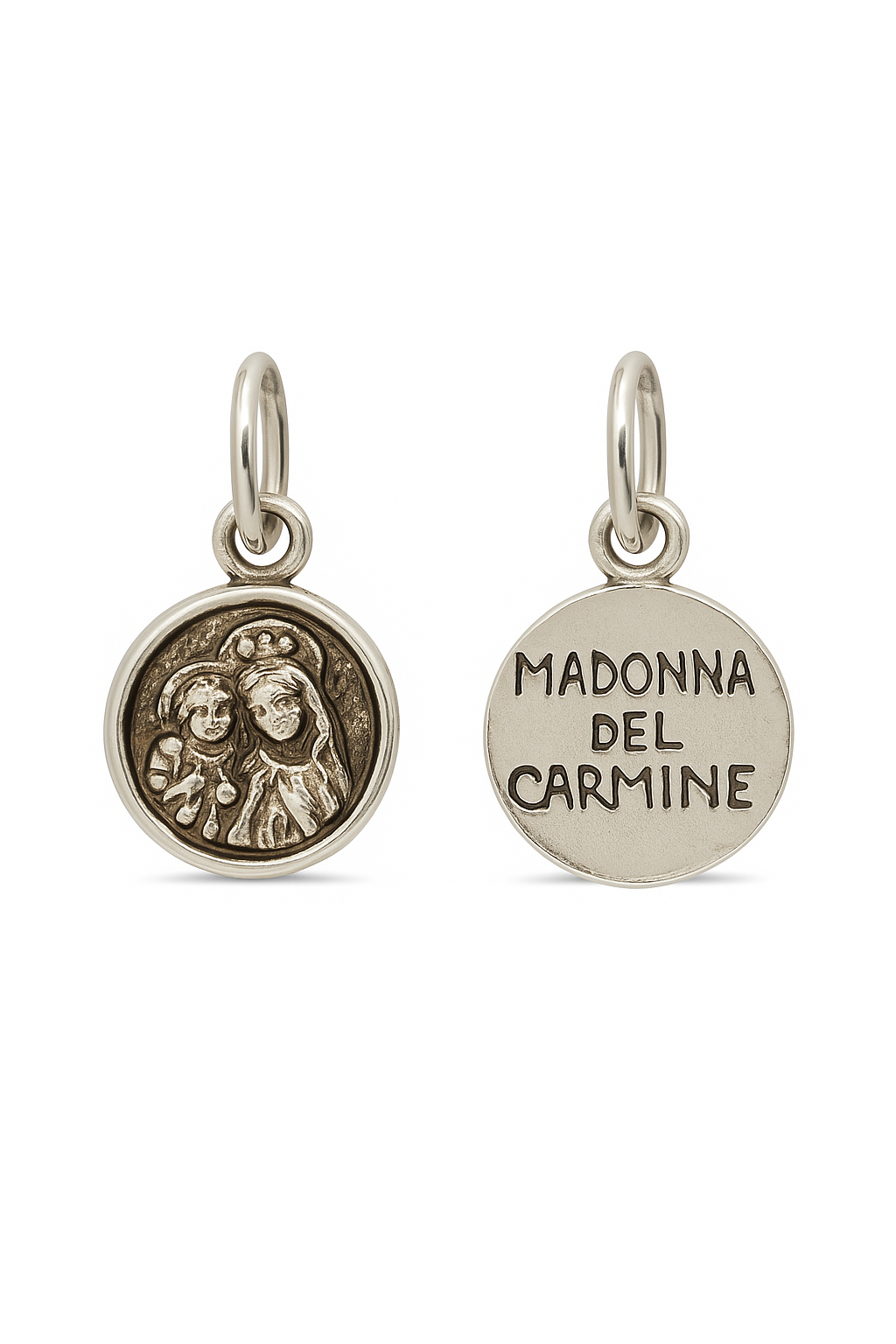 Ciondolo MEDAGLIA MADONNA DEL CARMINE