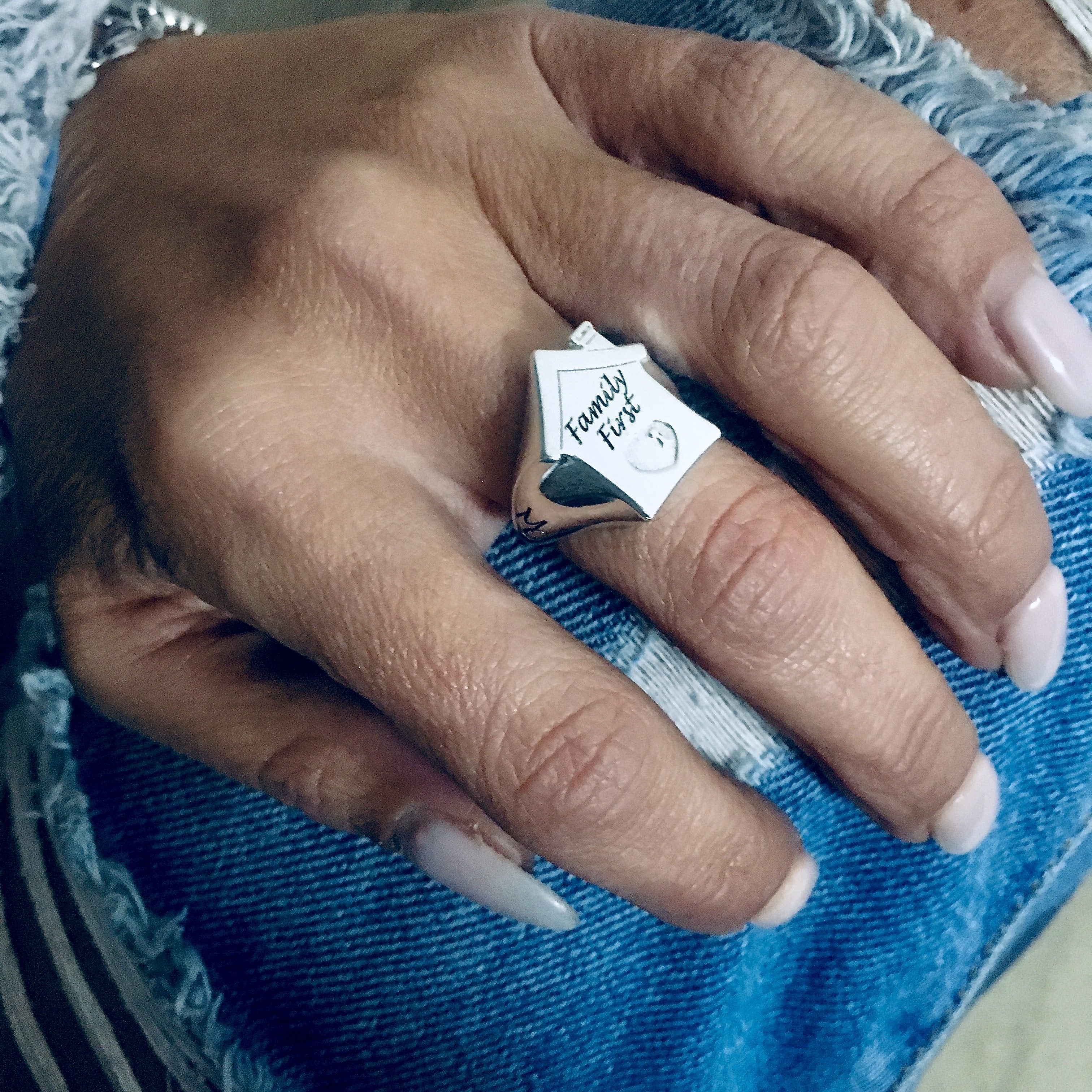 RabiosaJewels. chevalier my home in argento 925. personalizzato.