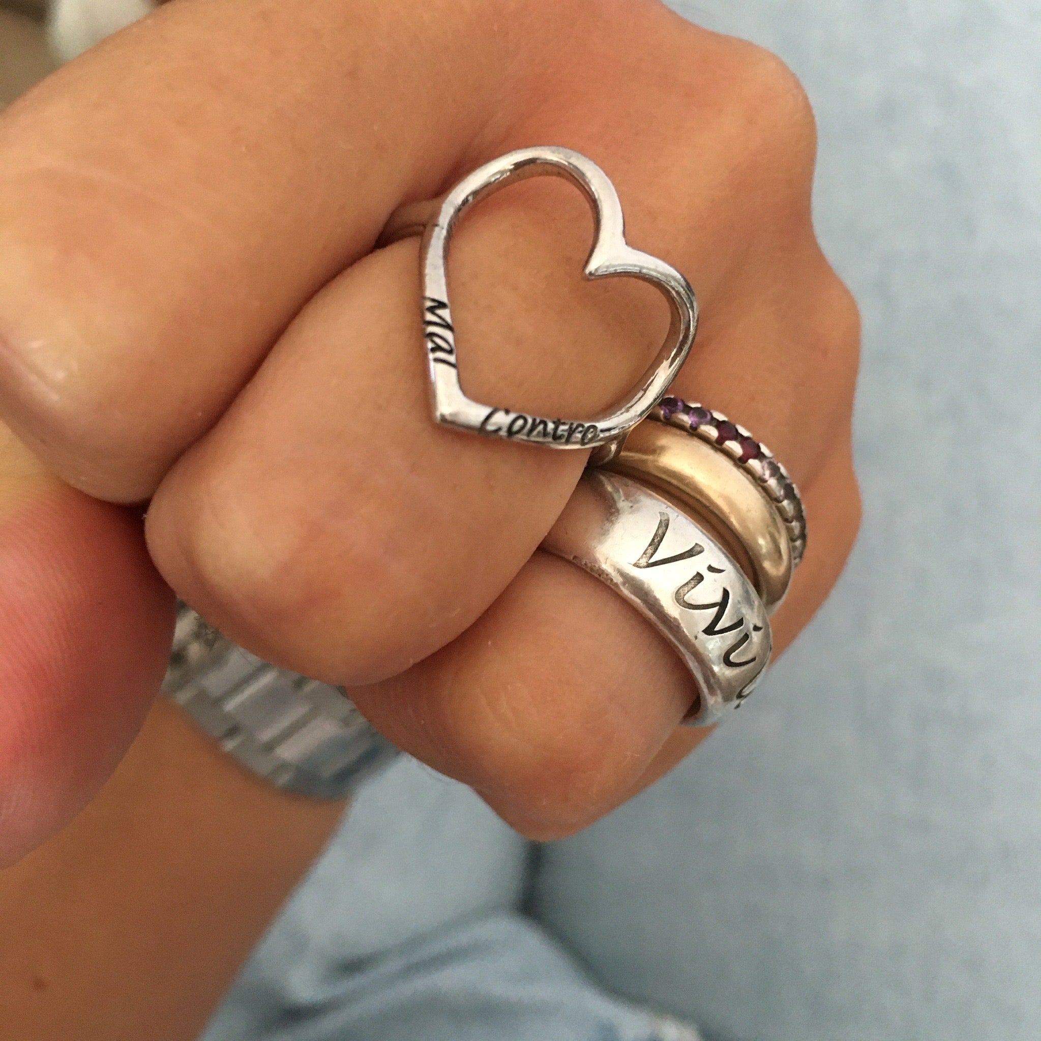 Anello OPEN HEART MAXI (4790029680703)