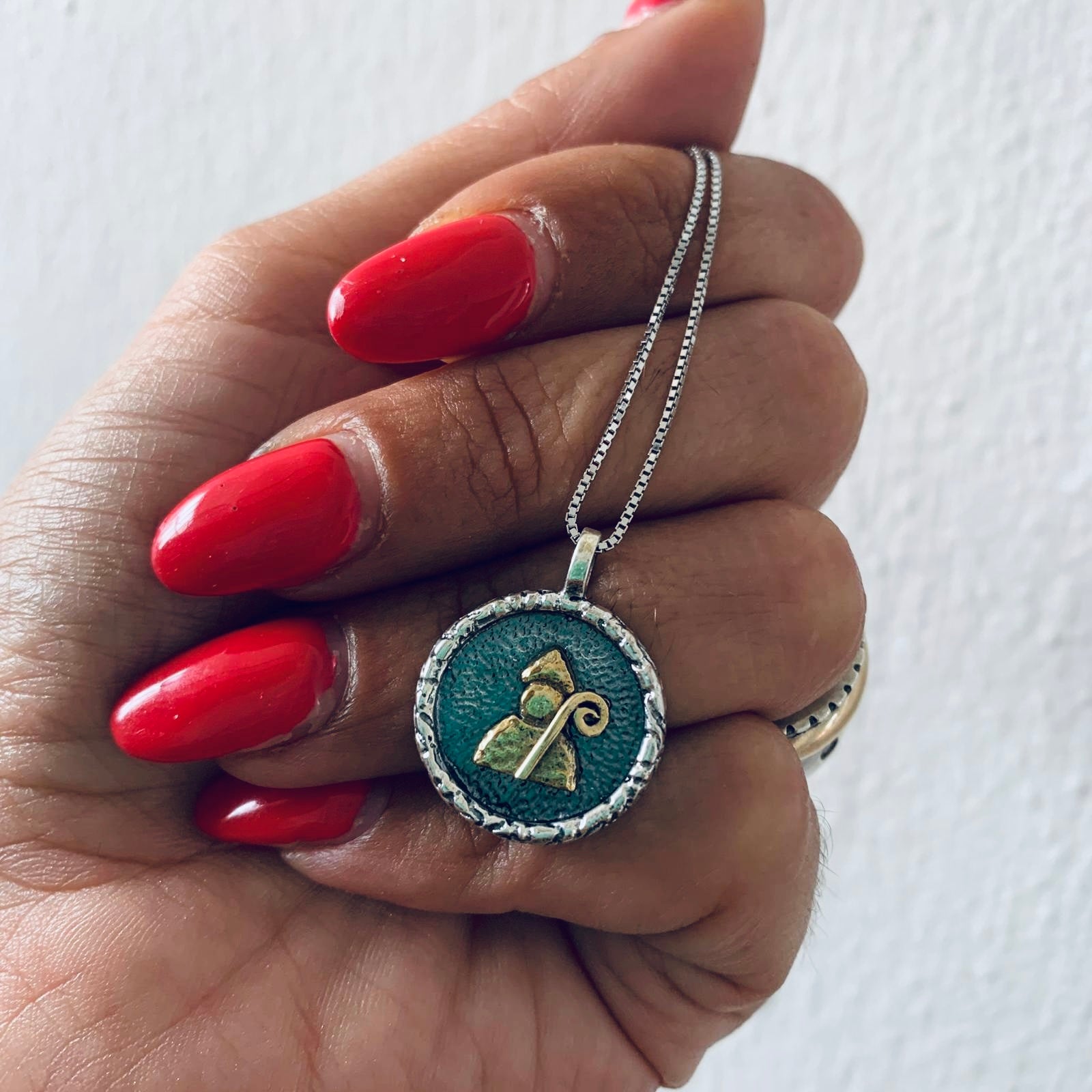 collana San Gennaro in argento 925 . San Gennaro Napoli. RabiosaJewels