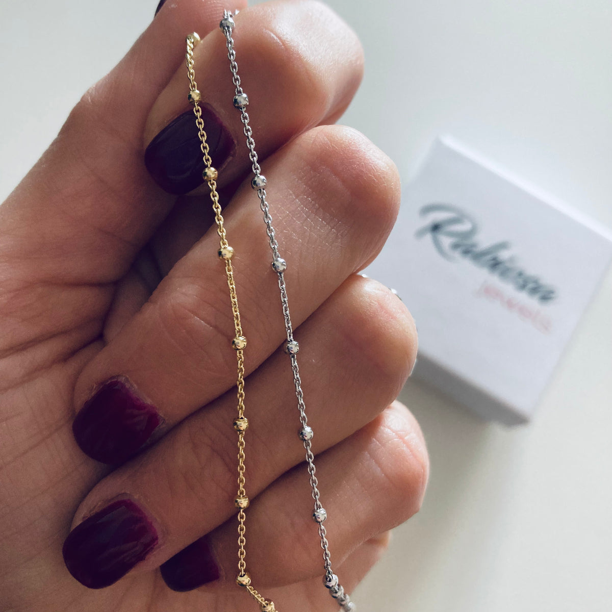 GNOCE Bracciale Basic In Acciaio Regolabile Con Stopper, Colori Rosa Blu Rosso Viola, Perfetto Per Charm