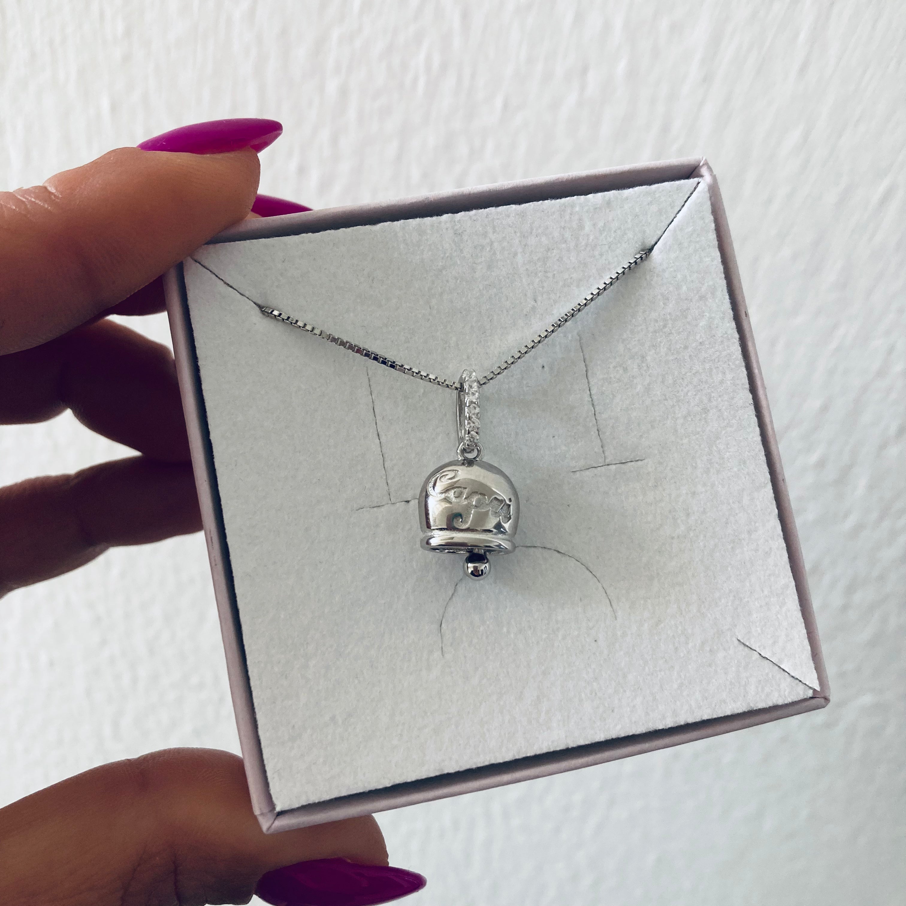 collana campanella di Capri in argento 925. RabiosaJewels