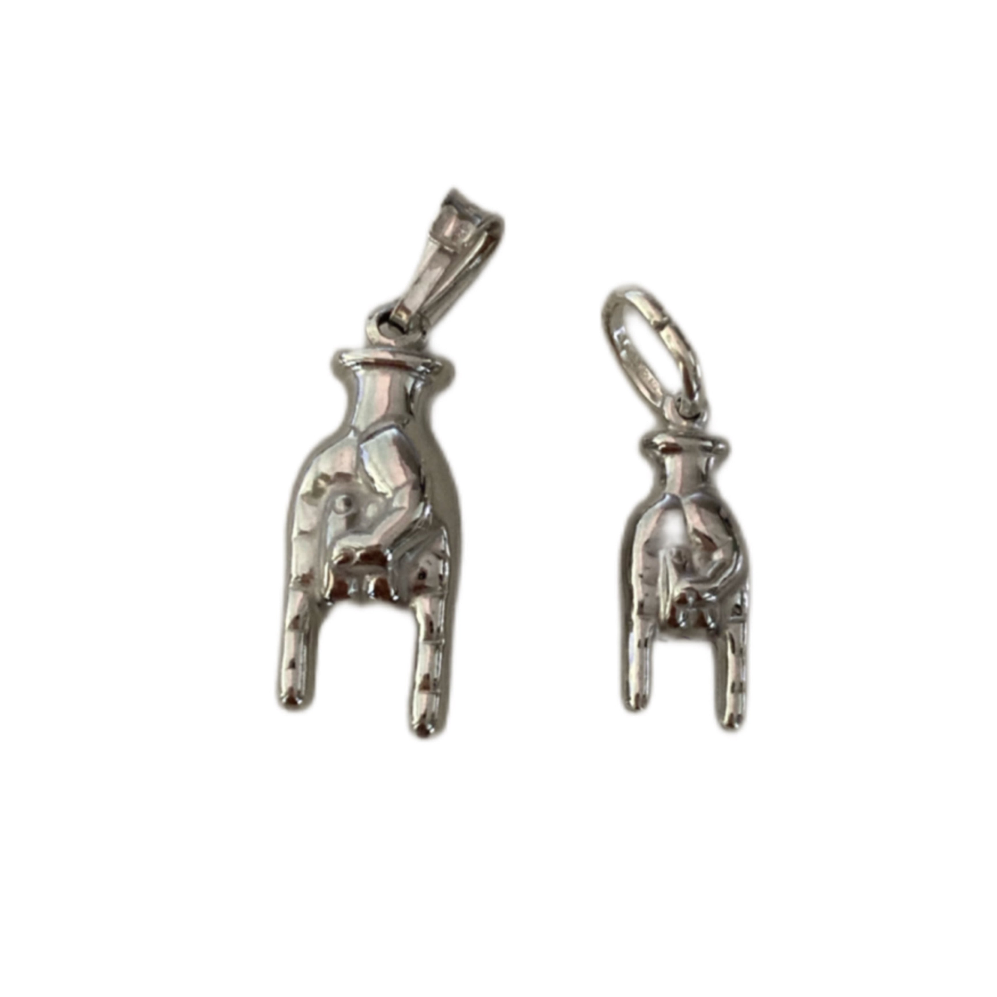 ciondolo corna bomby in argento 925. RabiosaJewels