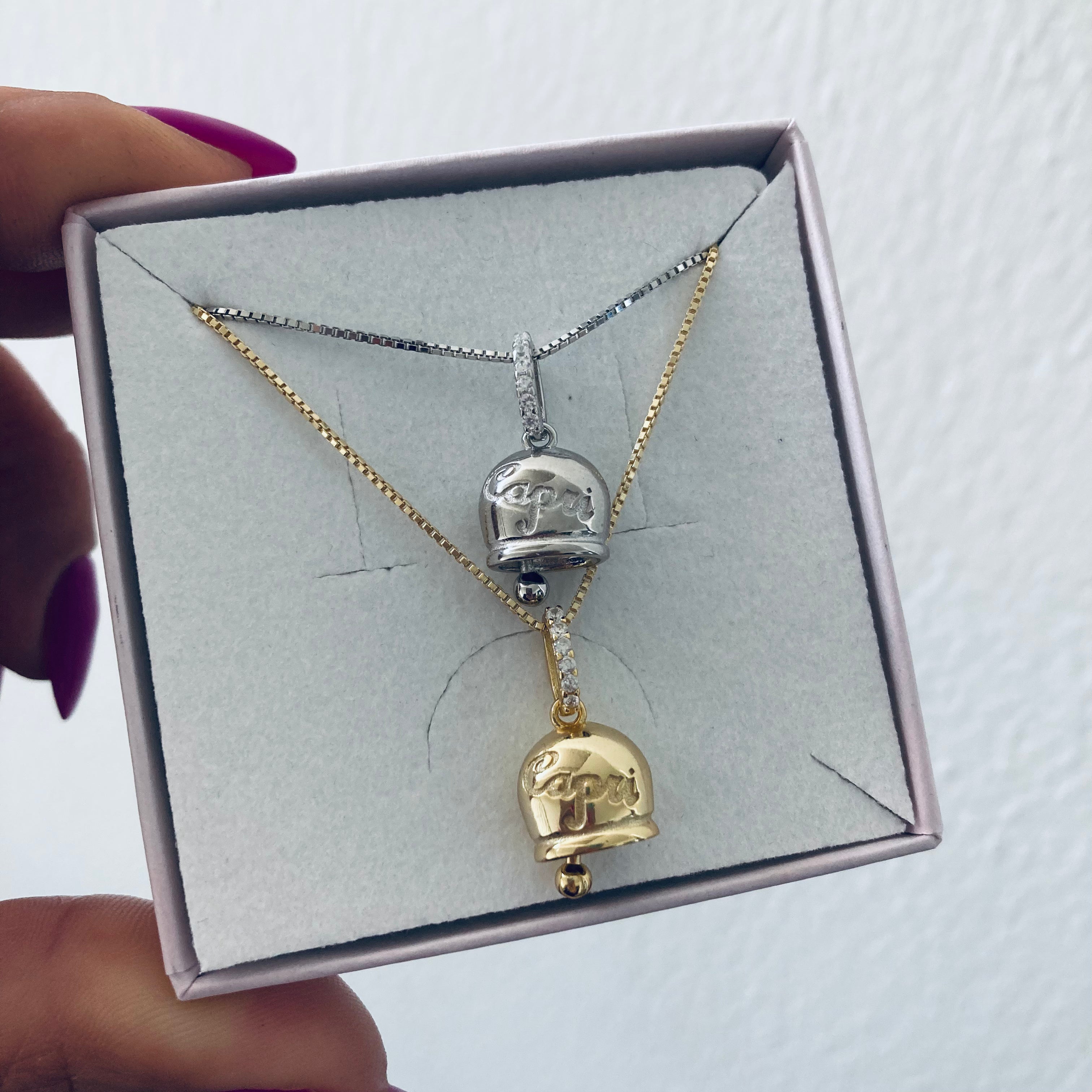 collana campanella di Capri in argento 925. RabiosaJewels
