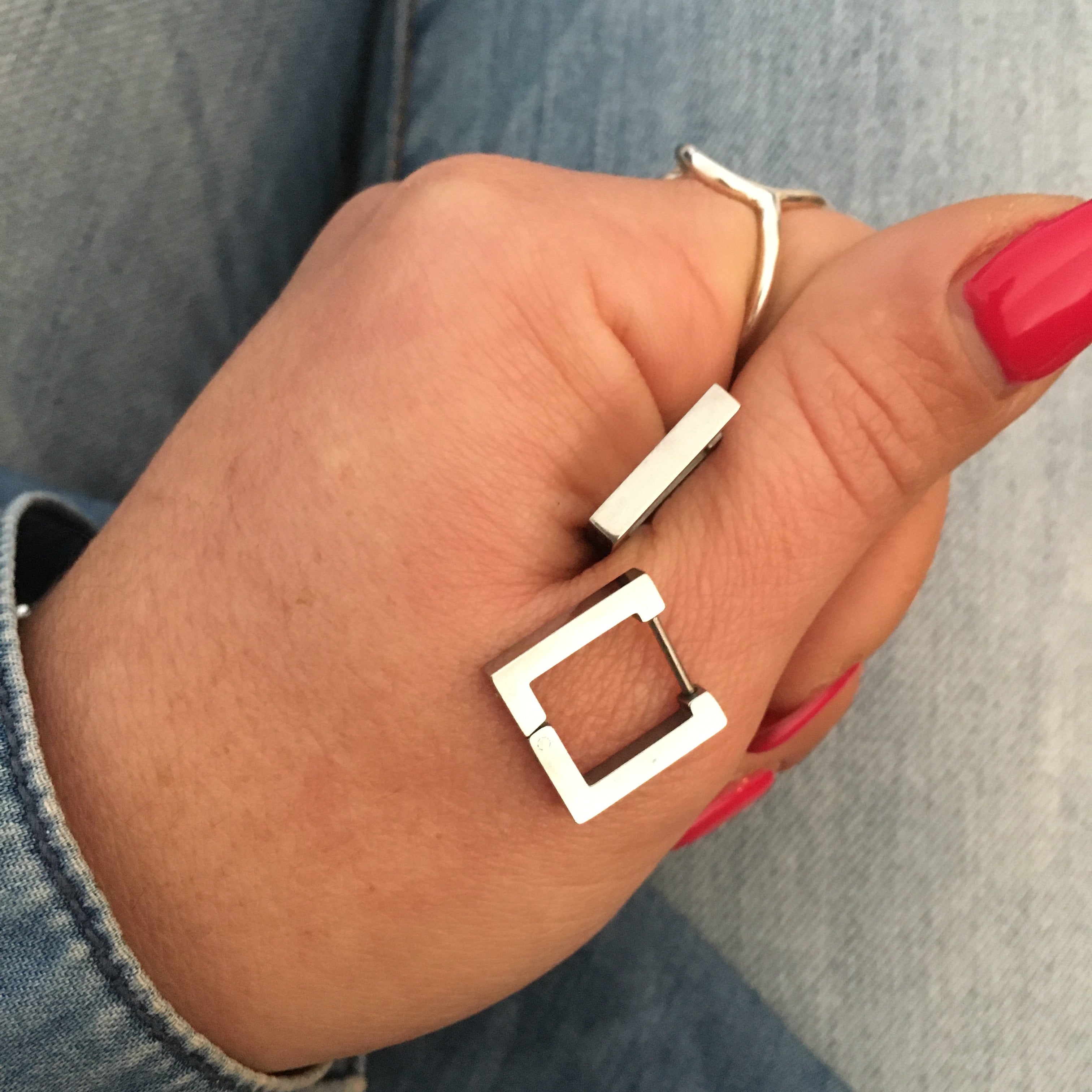 Orecchini QUADRATINO