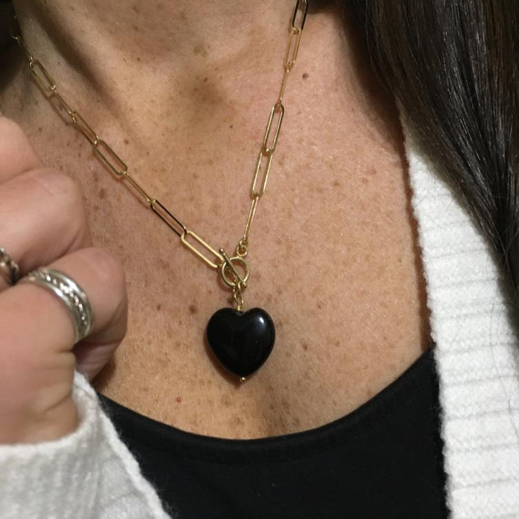 Collana CUORE ONICE (6153125429440)