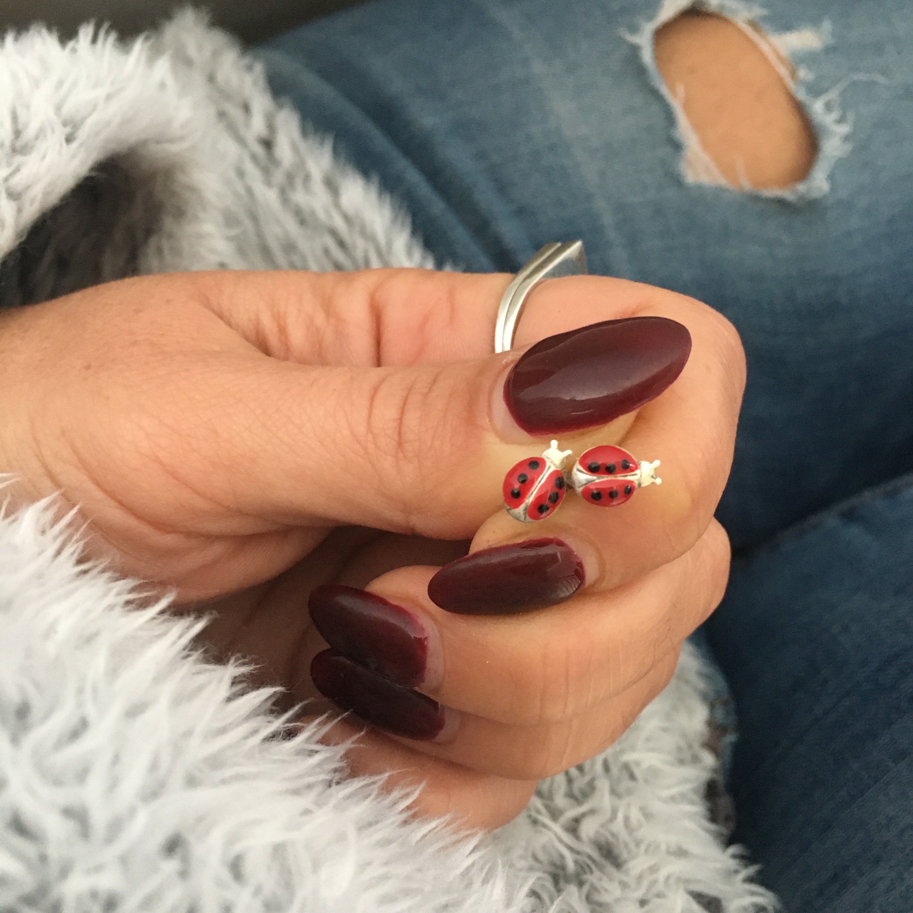 Orecchini MINI COCCINELLE (6088773271744)