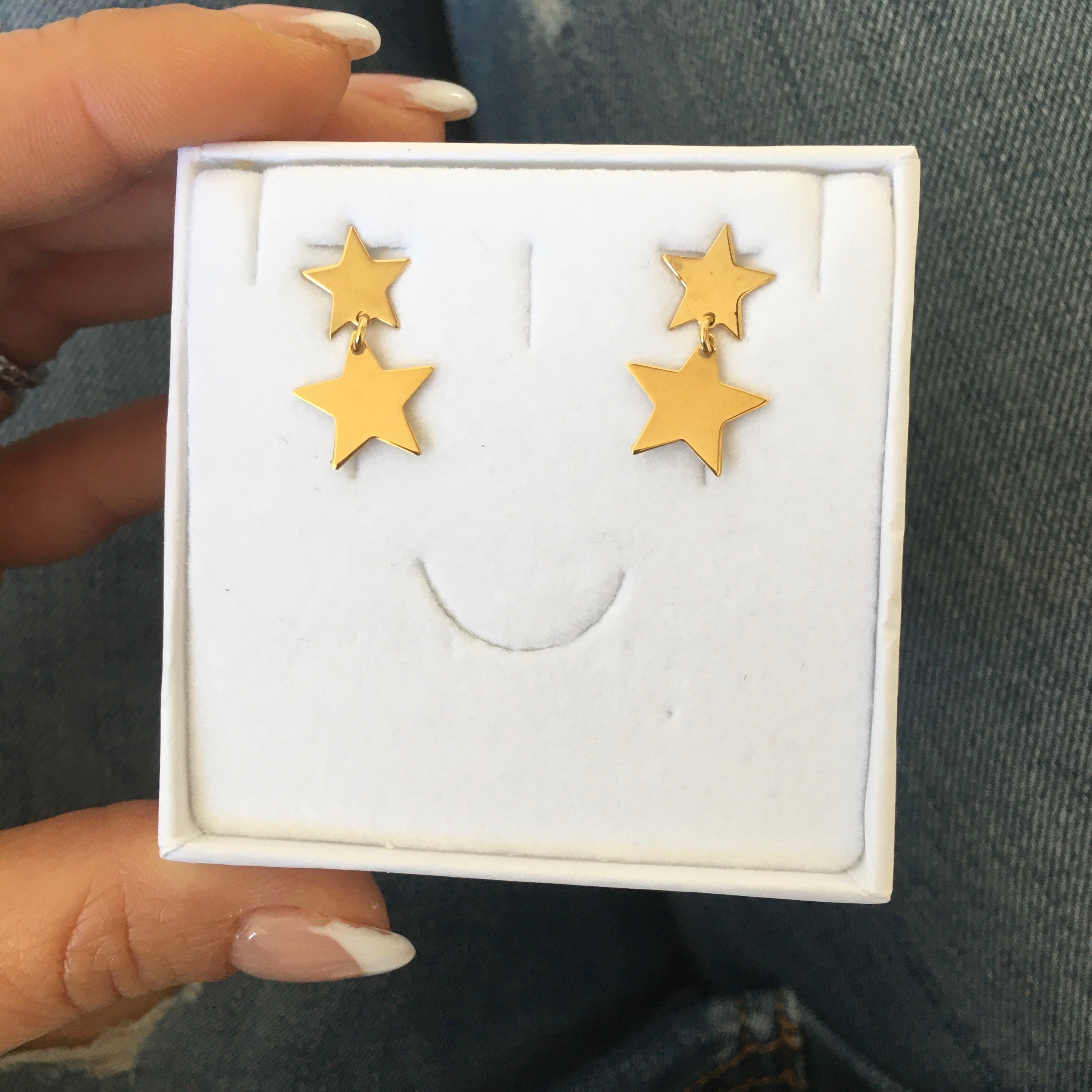 Orecchini DOPPIA STELLA