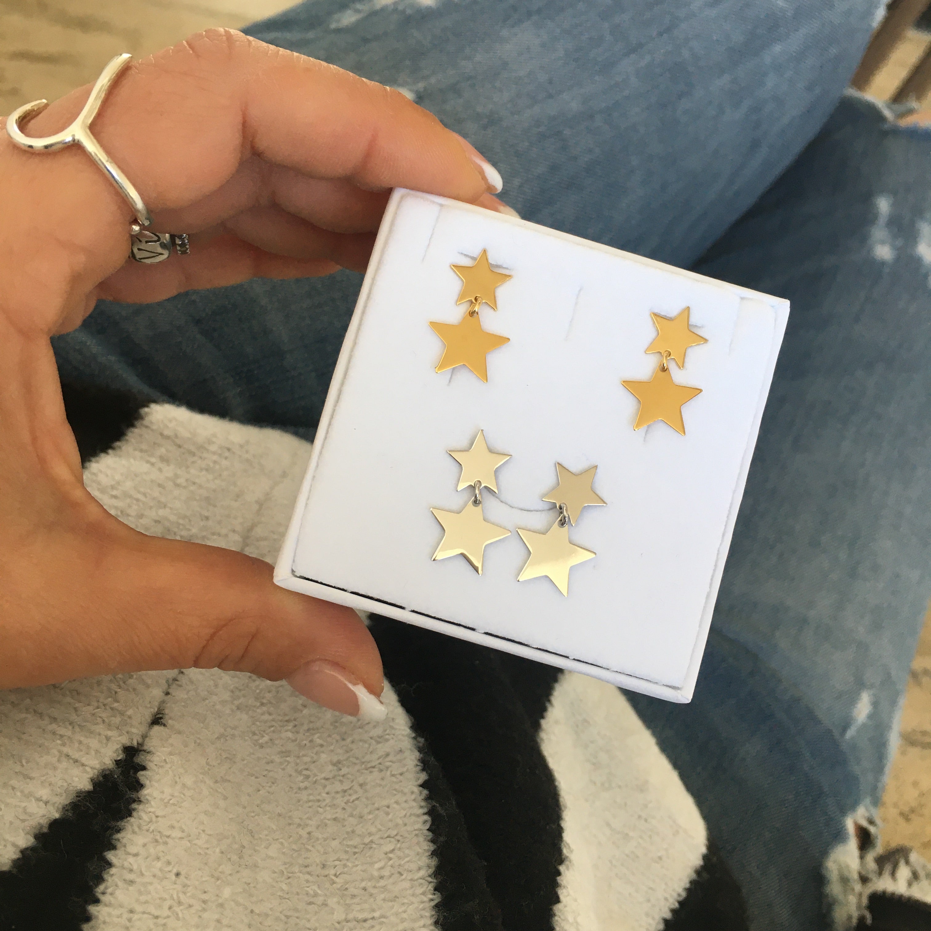 Orecchini DOPPIA STELLA