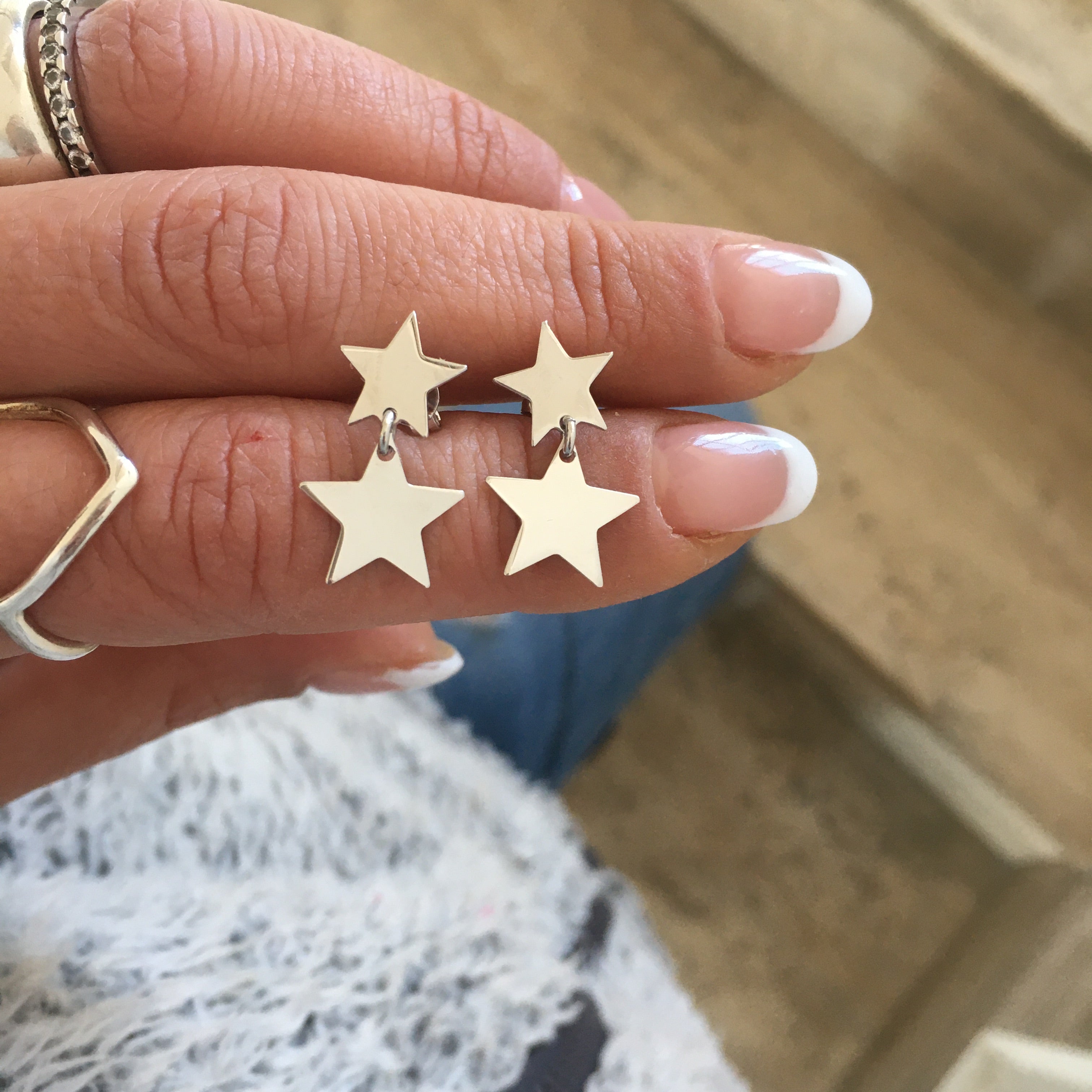 Orecchini DOPPIA STELLA