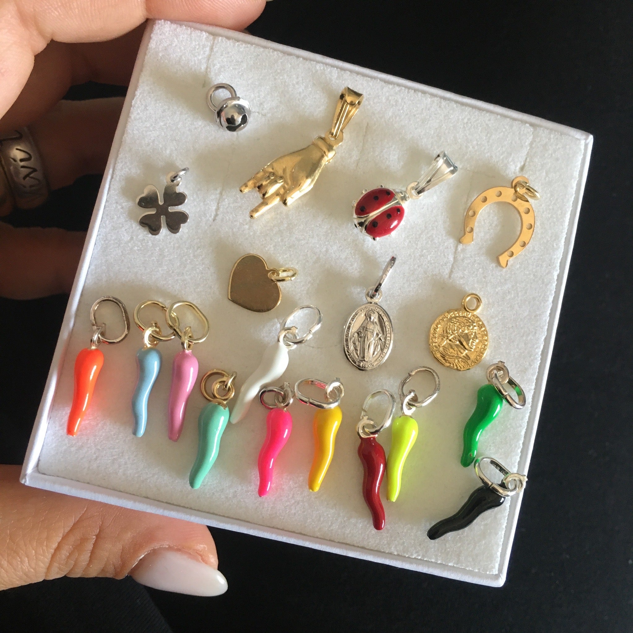 Mono Hoop con CHARM a Scelta (4452653367359)