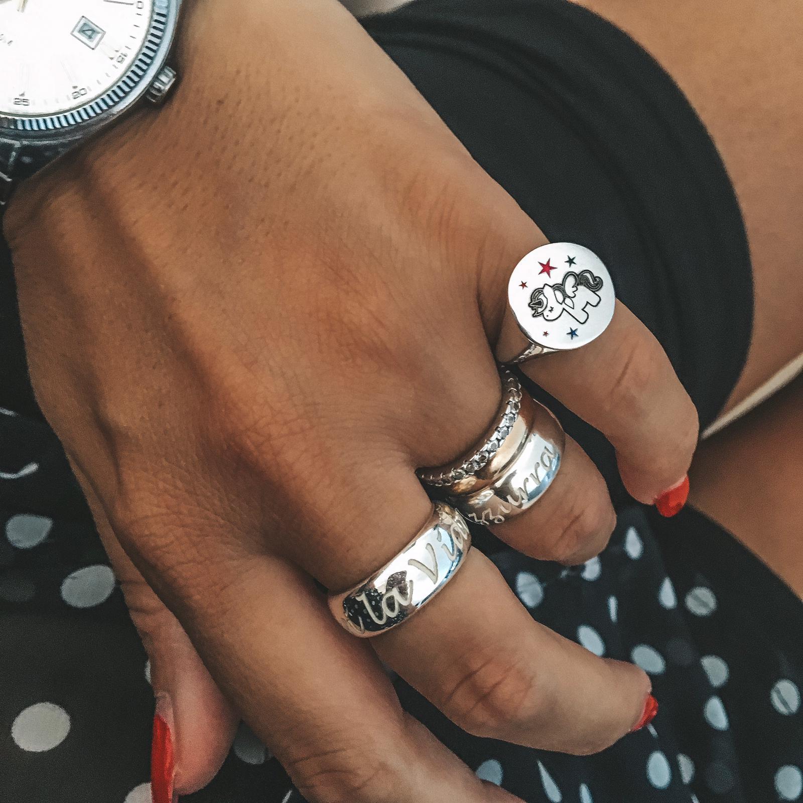 fedoni RabiosaJewels. chavalier tondo unicorno. (4370229755967)