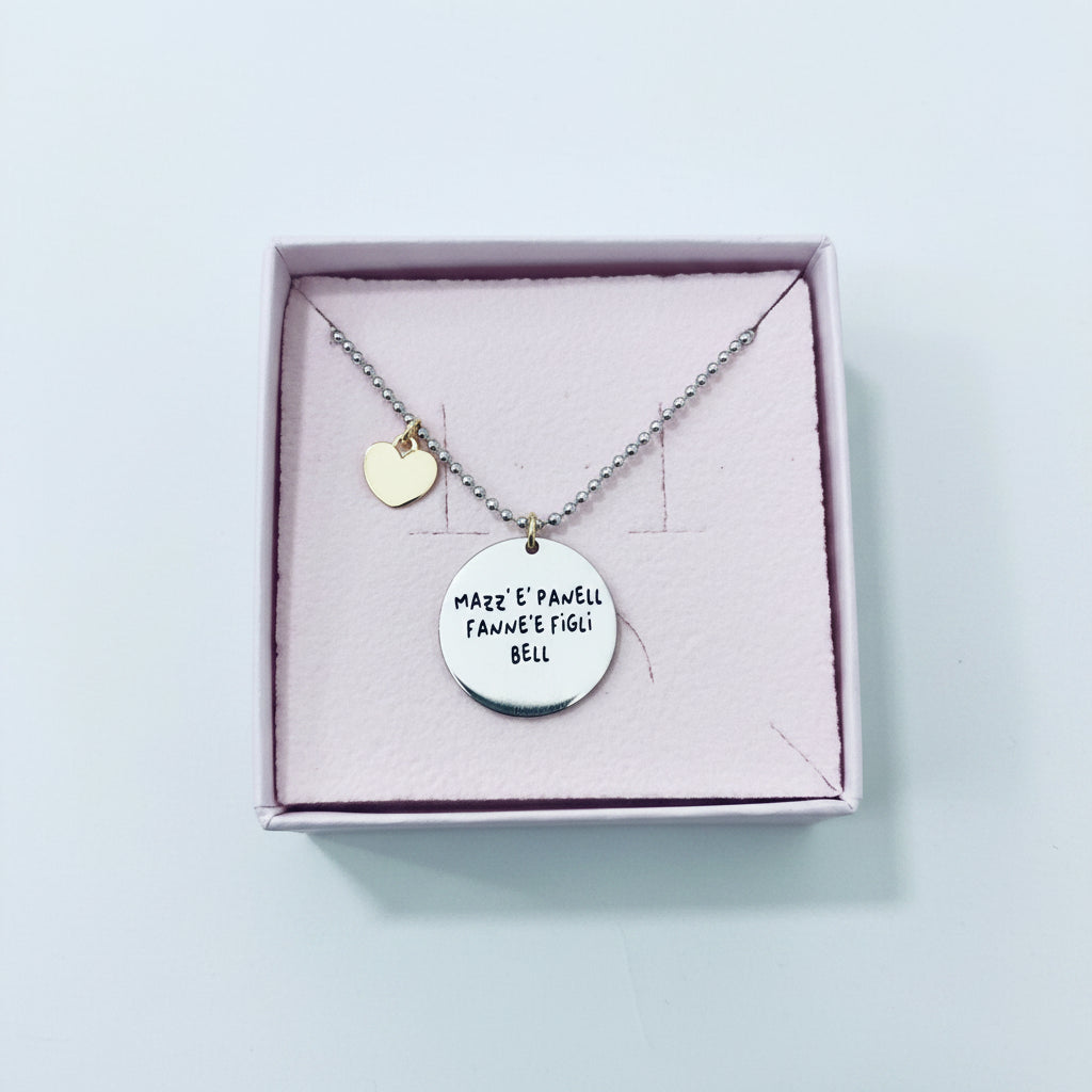 Collana Frase 'A MAMMA