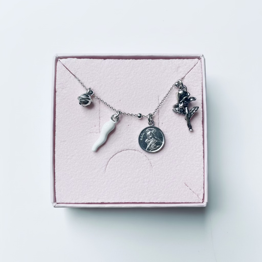 Bracciale ti desidero in argento 925. Rabiosajewels. Bracciale per auspicarsi una gravidanza 