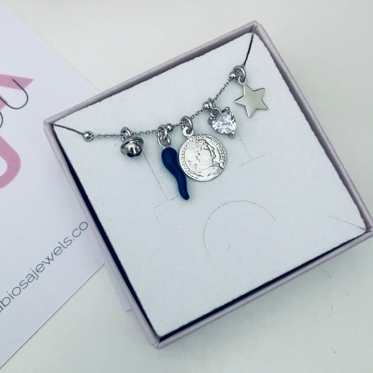 bracciale ti auguro in argento 925 di RabiosaJewels 