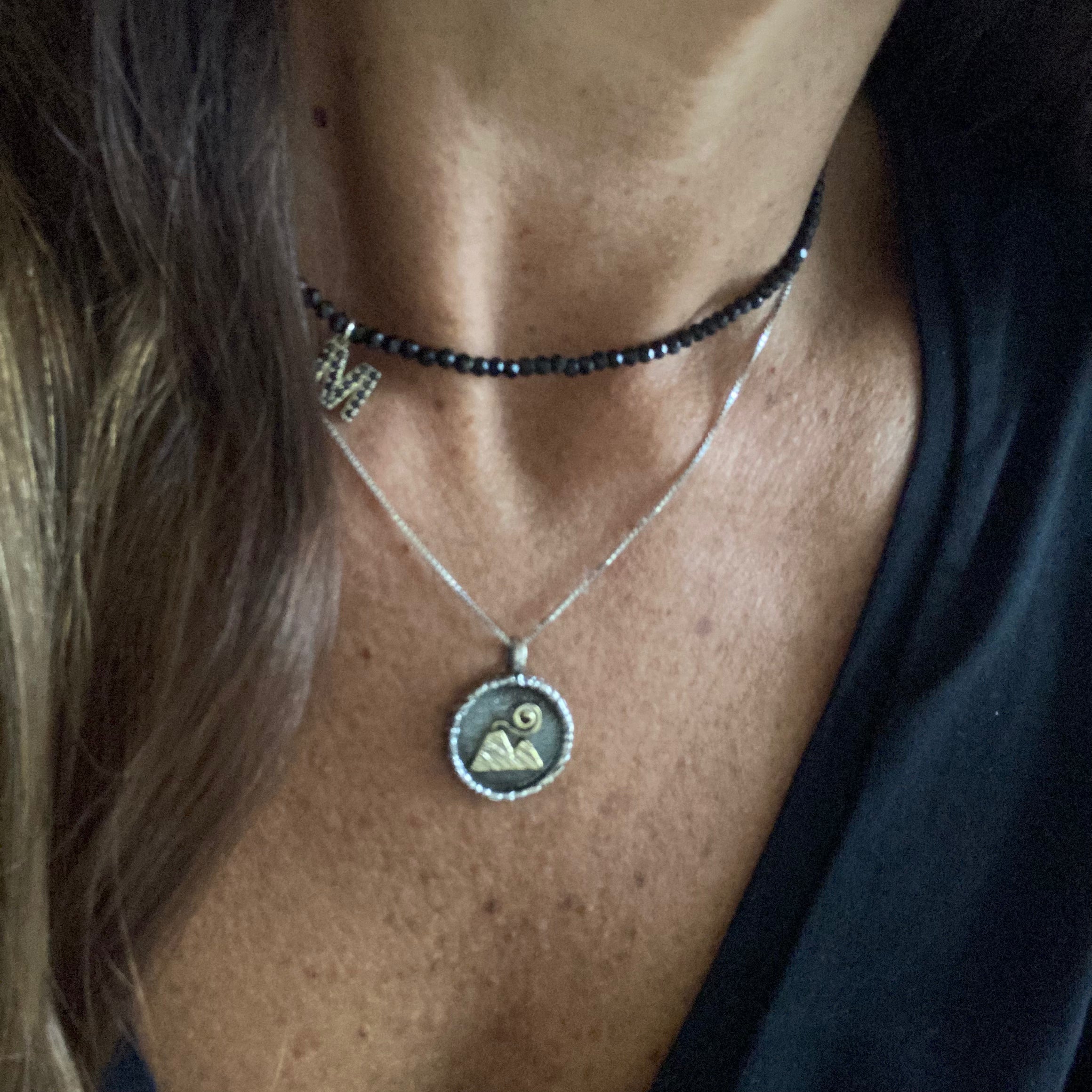 collana vesuvio in argento 925. Rabiosajewels 