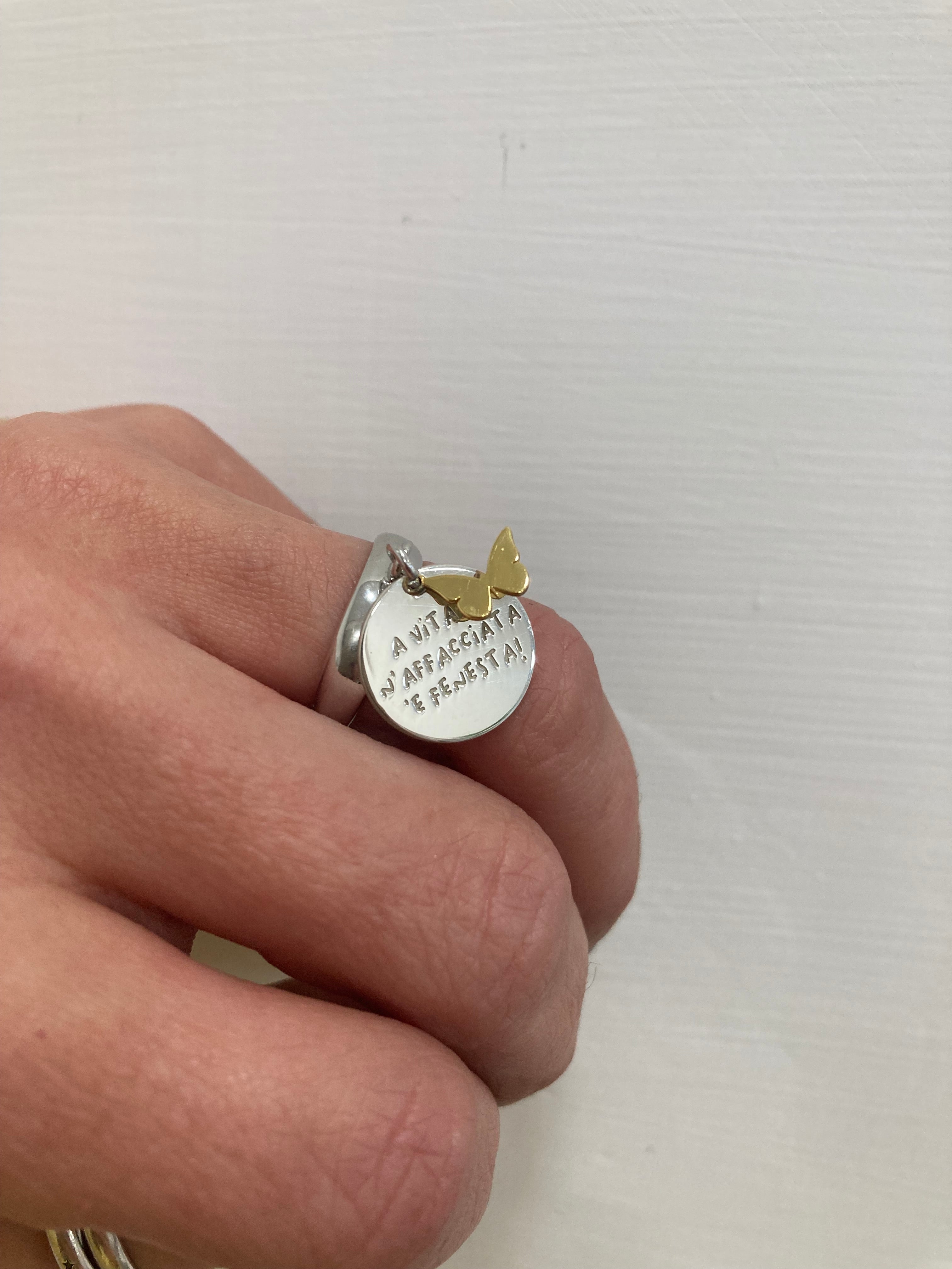 Anello FRASE NAPOLI