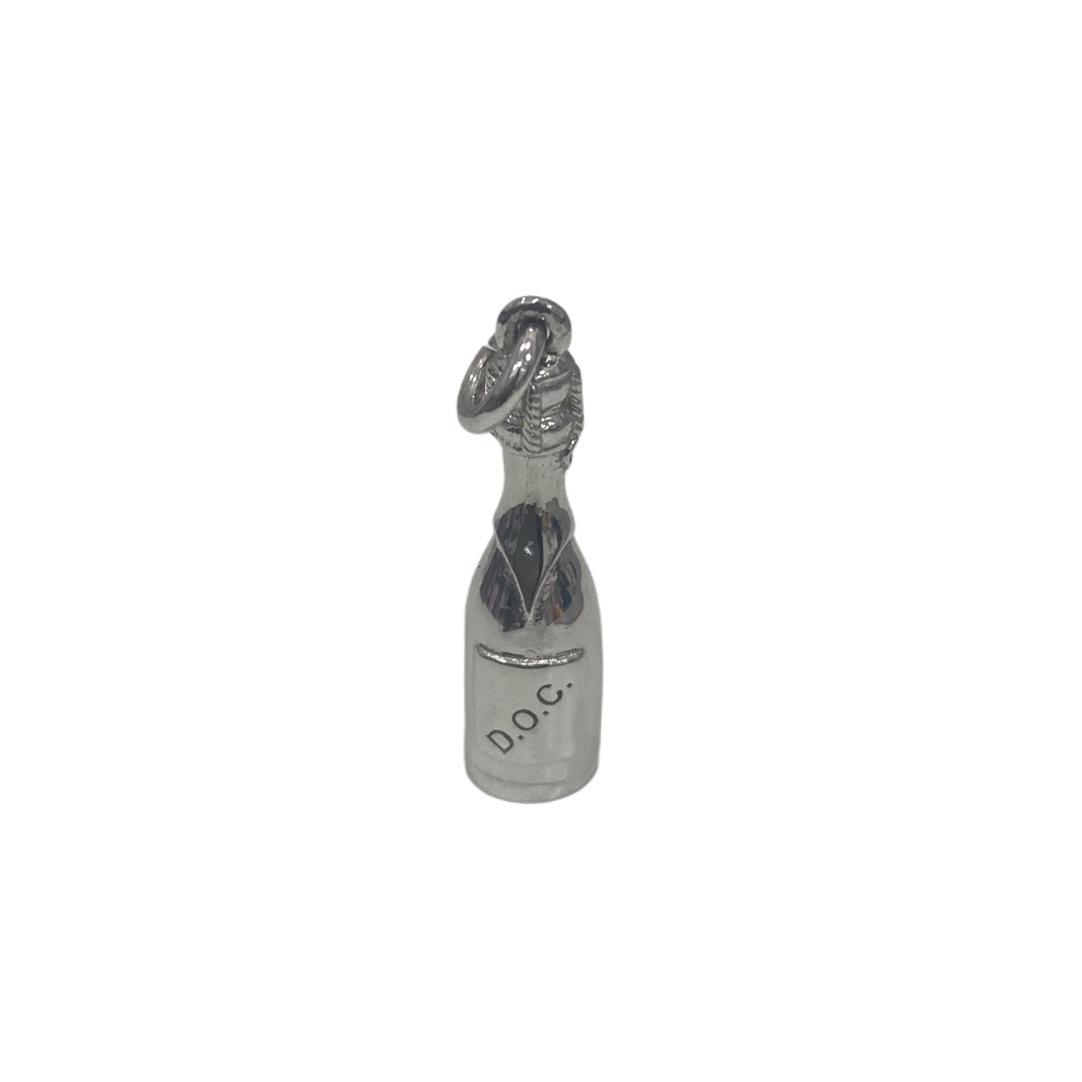Ciondolo spumante in argento 925 - RabiosaJewels