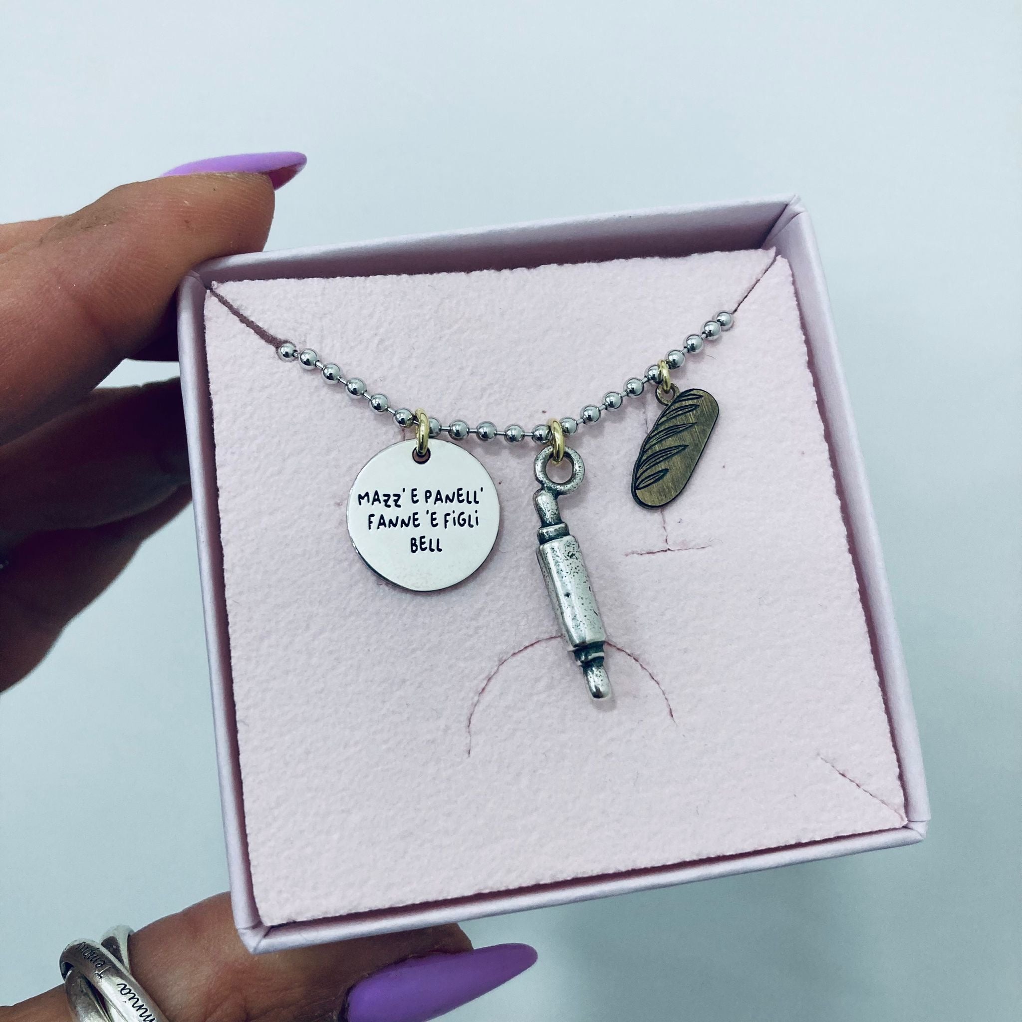 Bracciale Frase 'A MAMMA