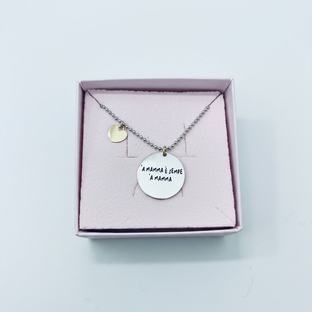 Collana Frase 'A MAMMA