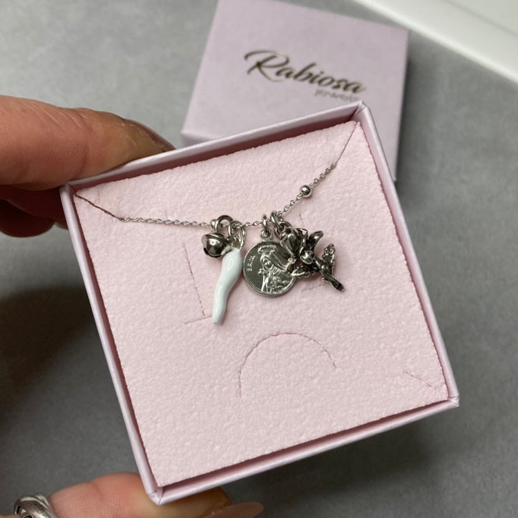 Collana ti desidero in argento 925: per tutte le donne che si augurano di divenire mamme. RabiosaJewels 