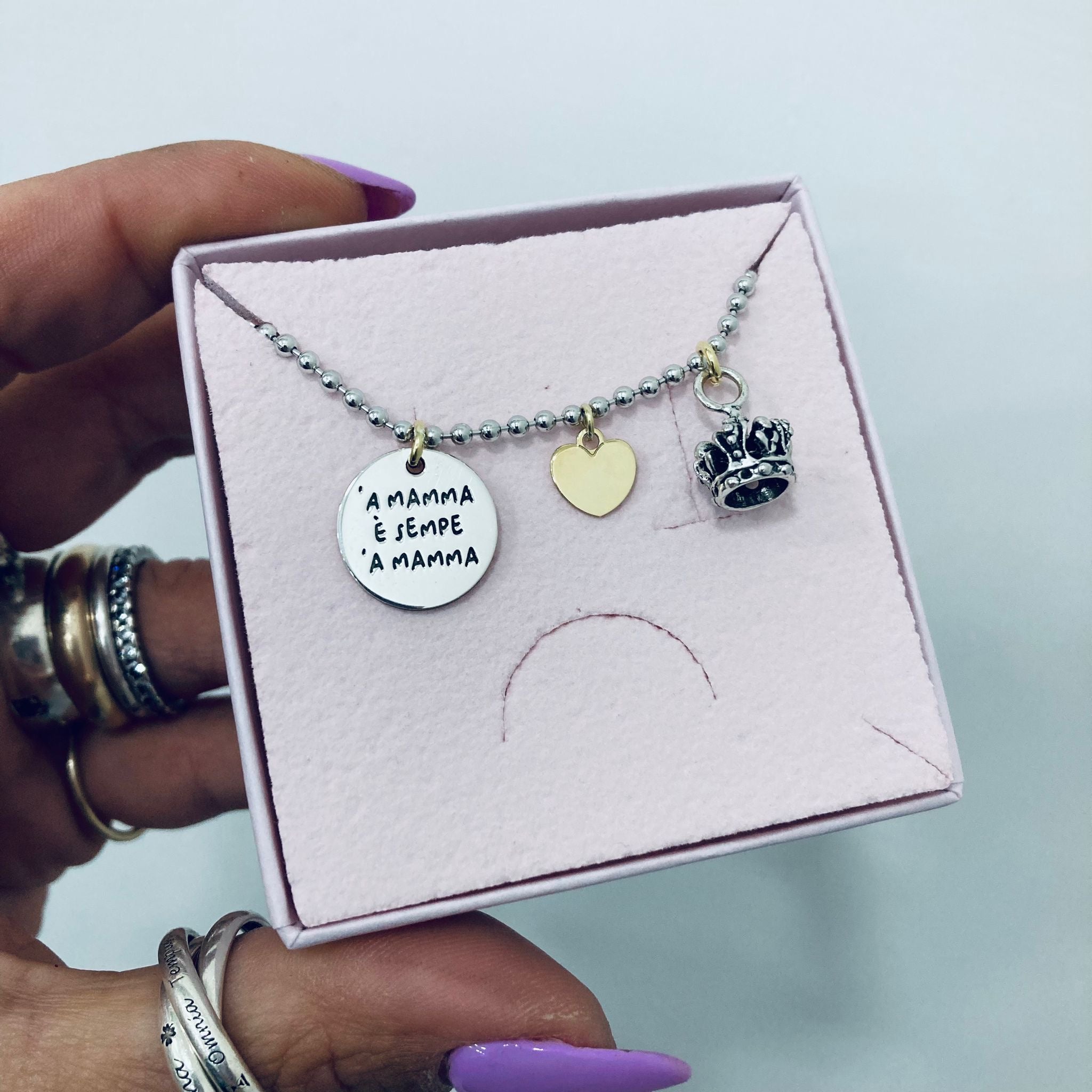 Bracciale Frase 'A MAMMA