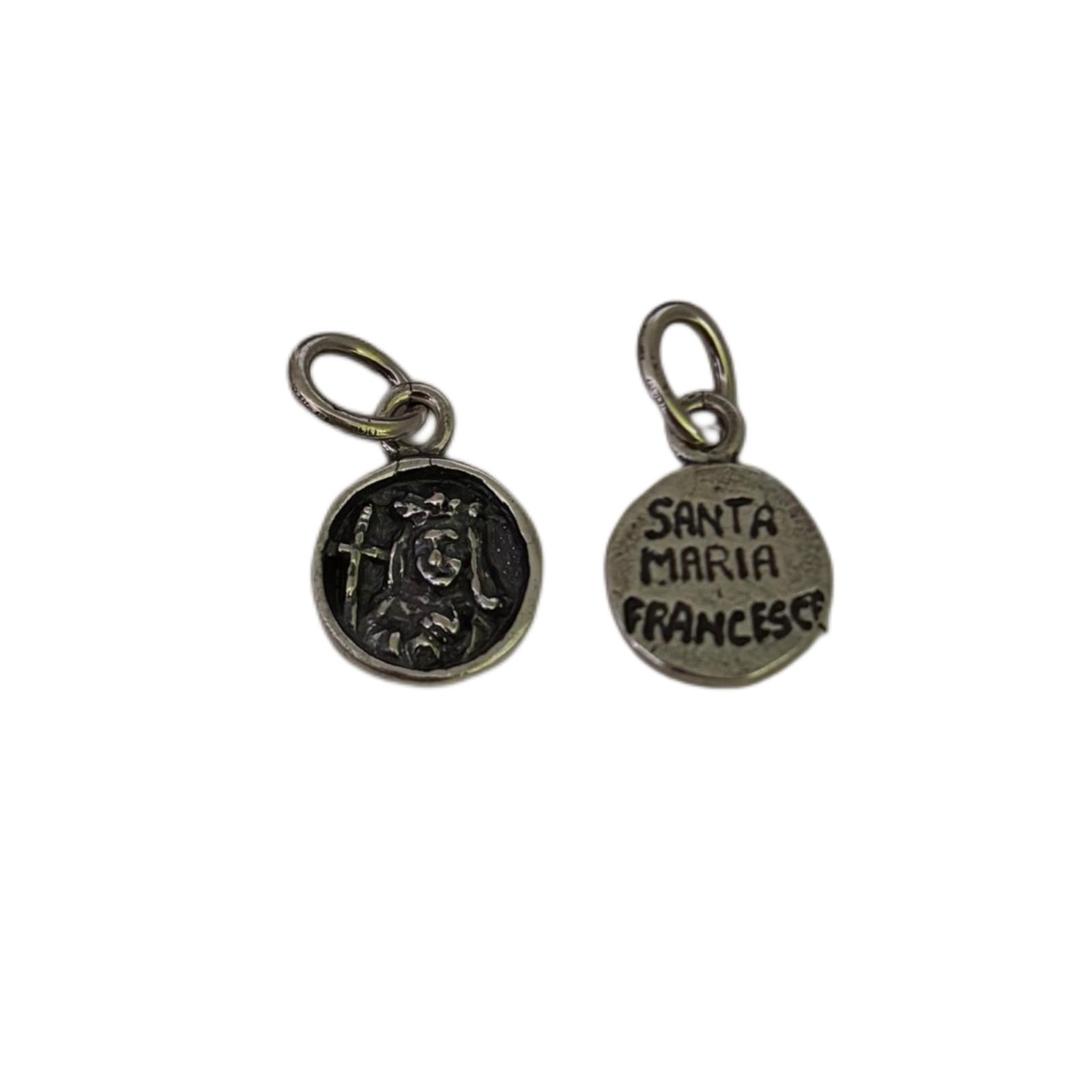 Ciondolo MEDAGLIA SANTA MARIA FRANCESCA DELLE CINQUE PIAGHE