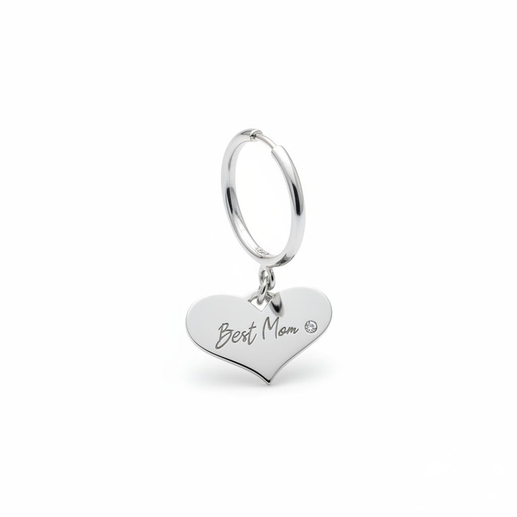 Anello CUORE PENDENTE BEST MOM