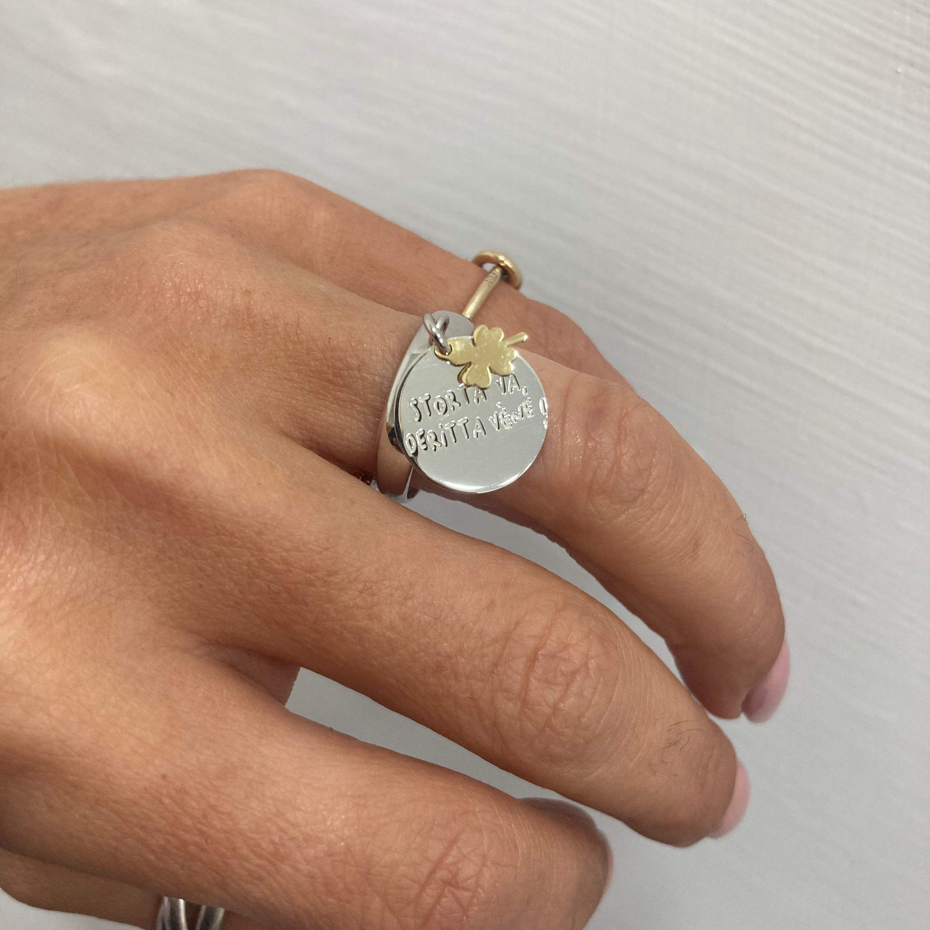 Anello FRASE NAPOLI