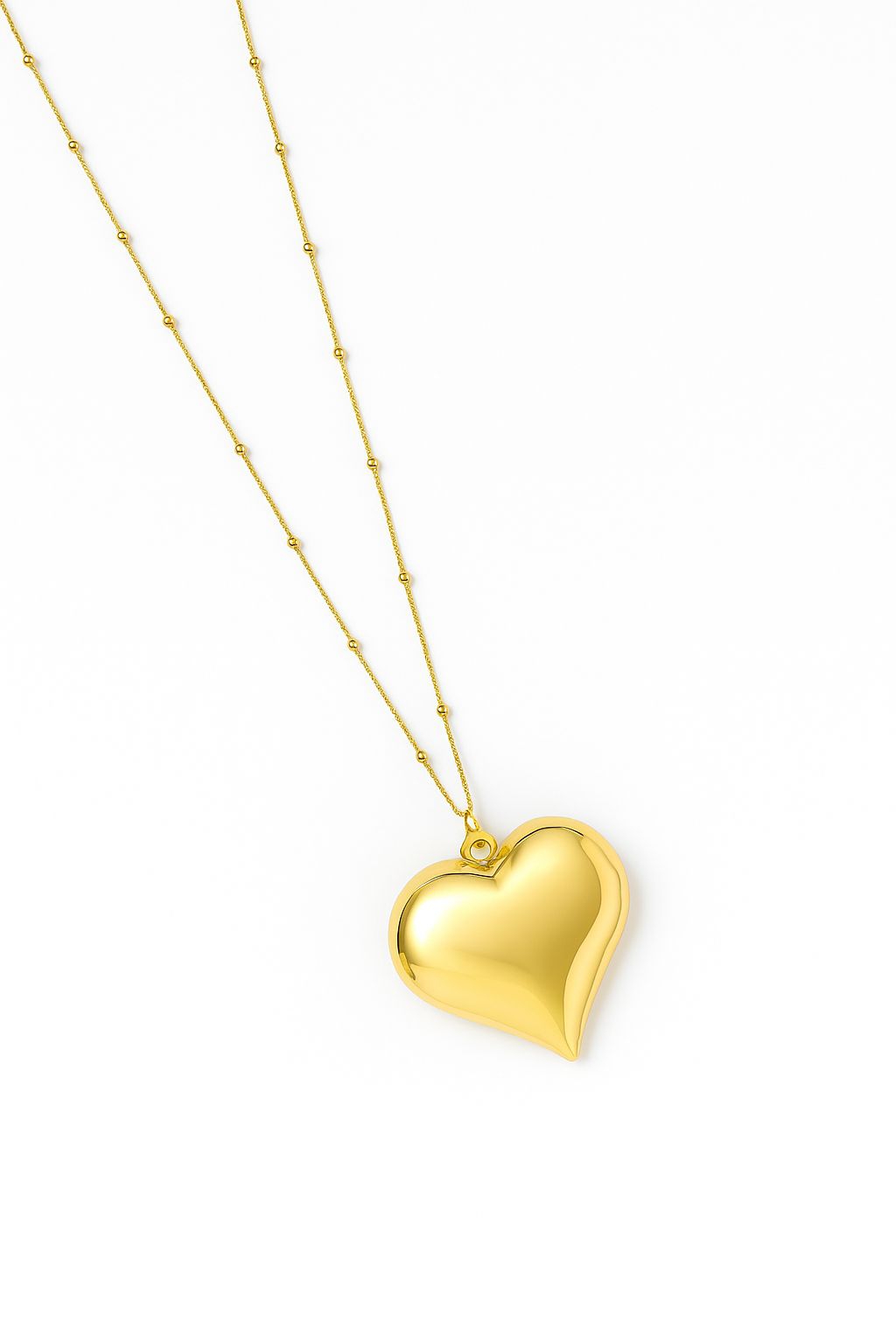 Collana MAXI CUORE BOMBATO