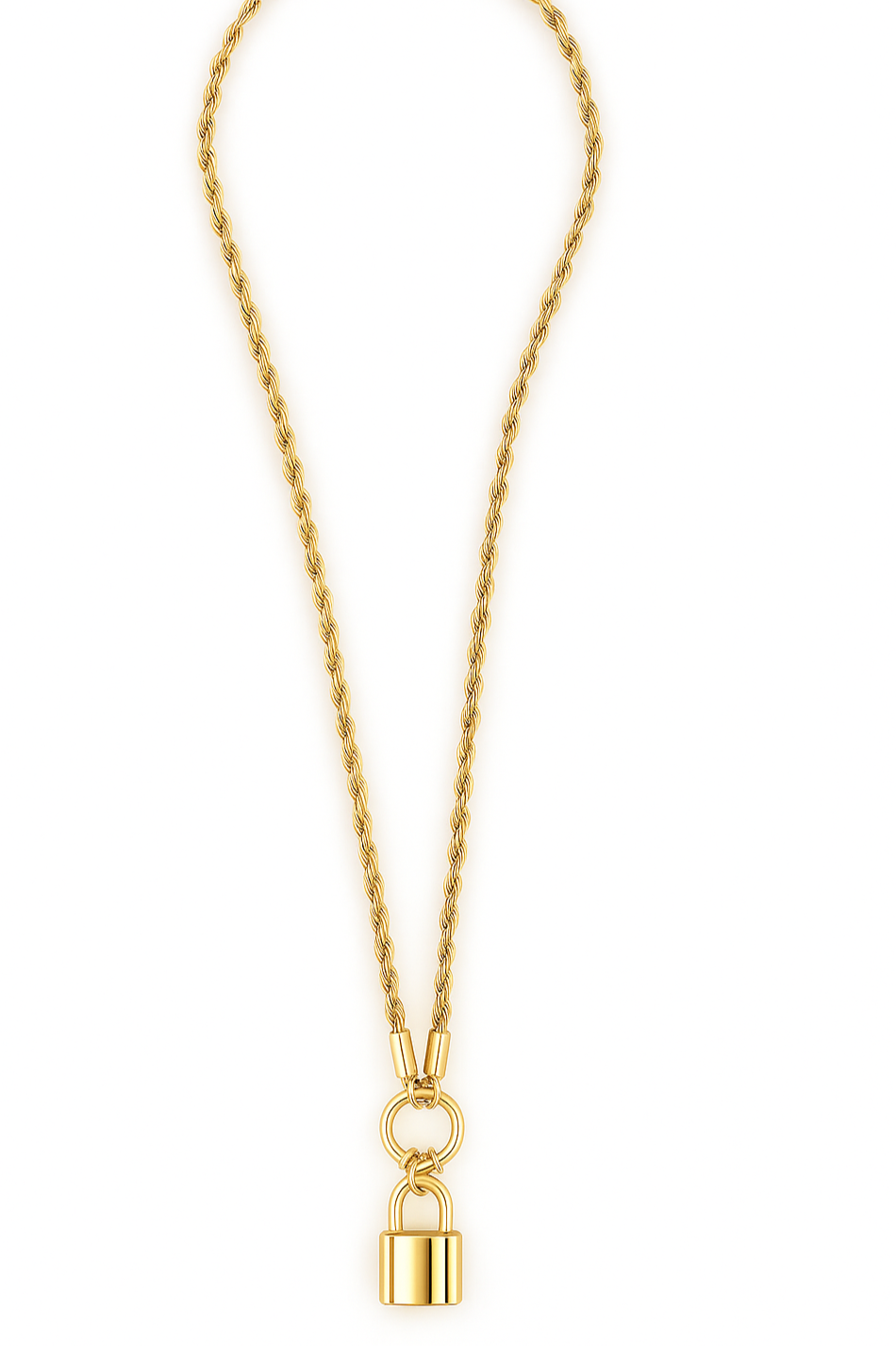 Collana TORCHON LUCCHETTO