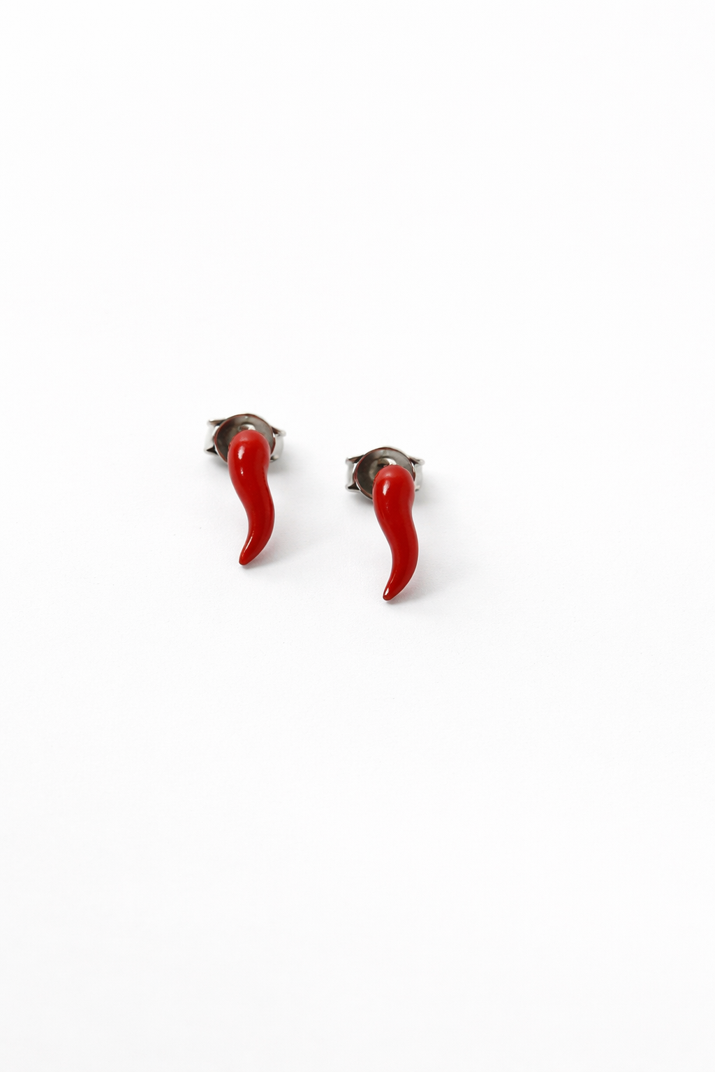 Orecchini CORNO ROSSO