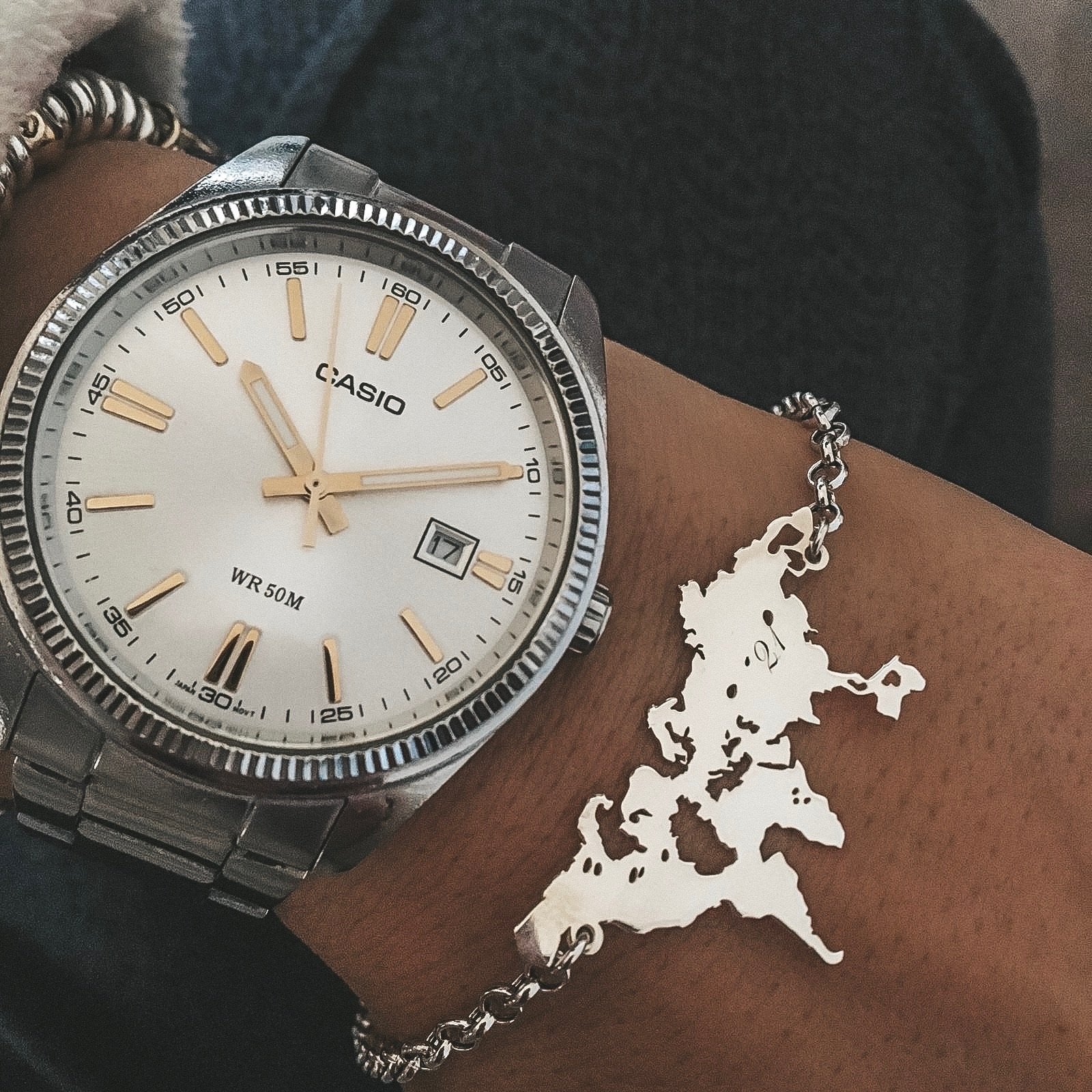 bracciale mondo. bracciale personalizzato. silver. argento 925. rabiosajewels (4379793293375)