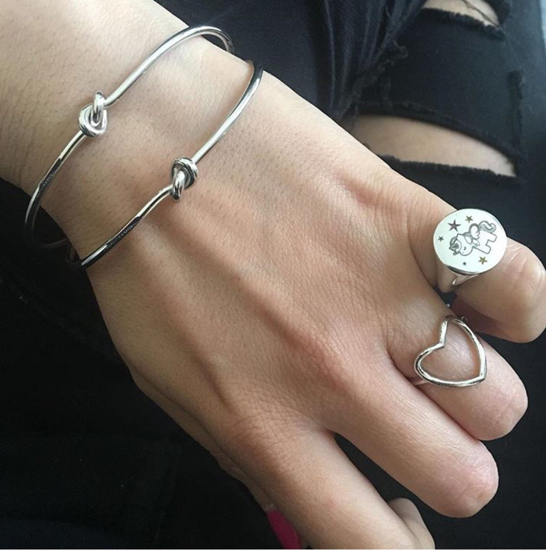 bracciale nodo. argento925. rabiosajewels. (4381470130239)