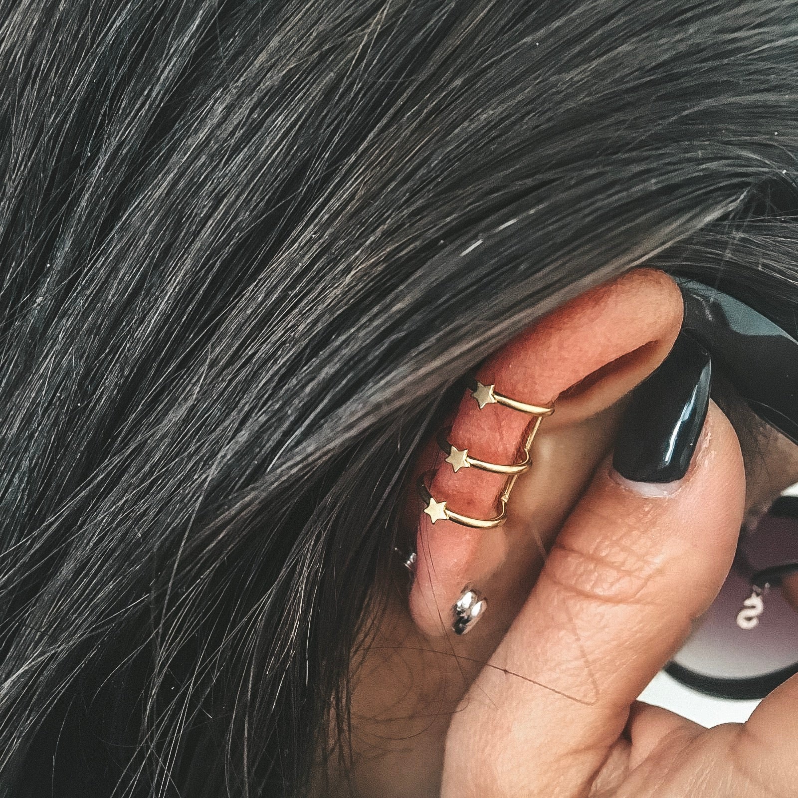 Earcuff FAKE SENZA BUCO (4168465317951)