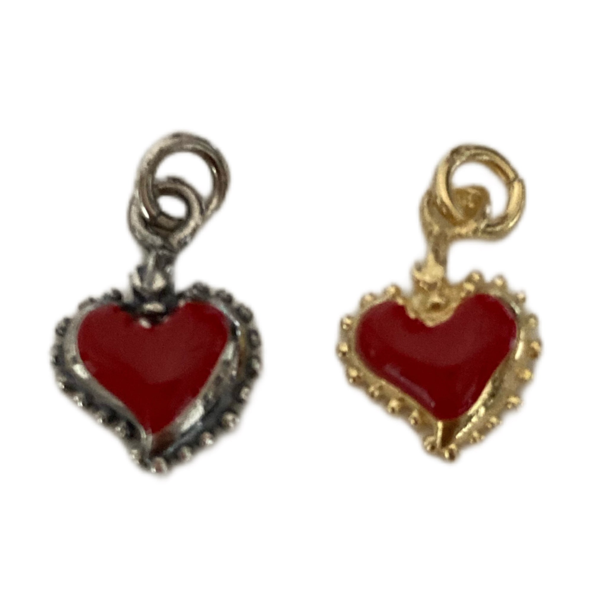 Piece Of My Heart - Ciondolo Cuore Sacro In Argento