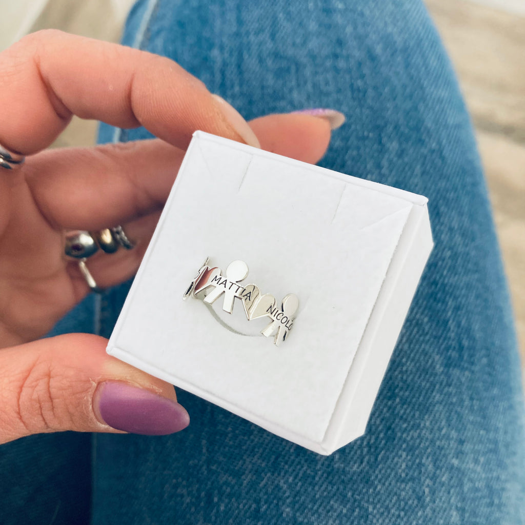 Anelli per bambini argento online