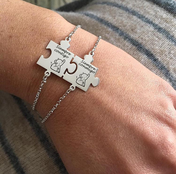 Bracciale COPPIA PUZZLE (6071307534528)