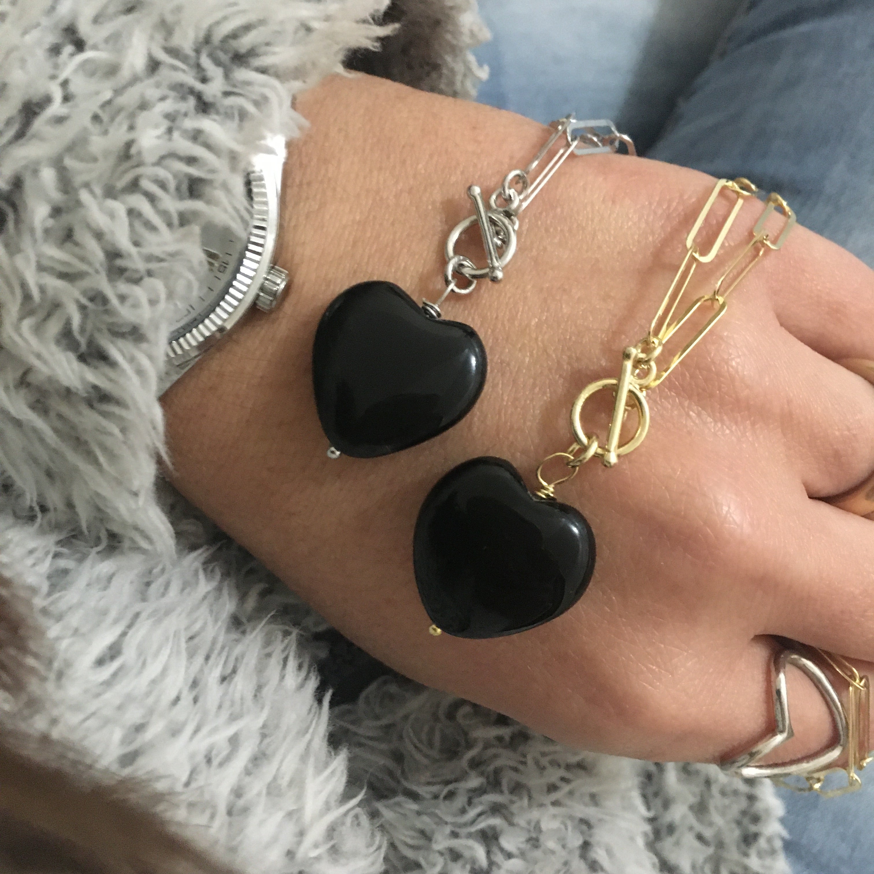Collana CUORE ONICE (6153125429440)